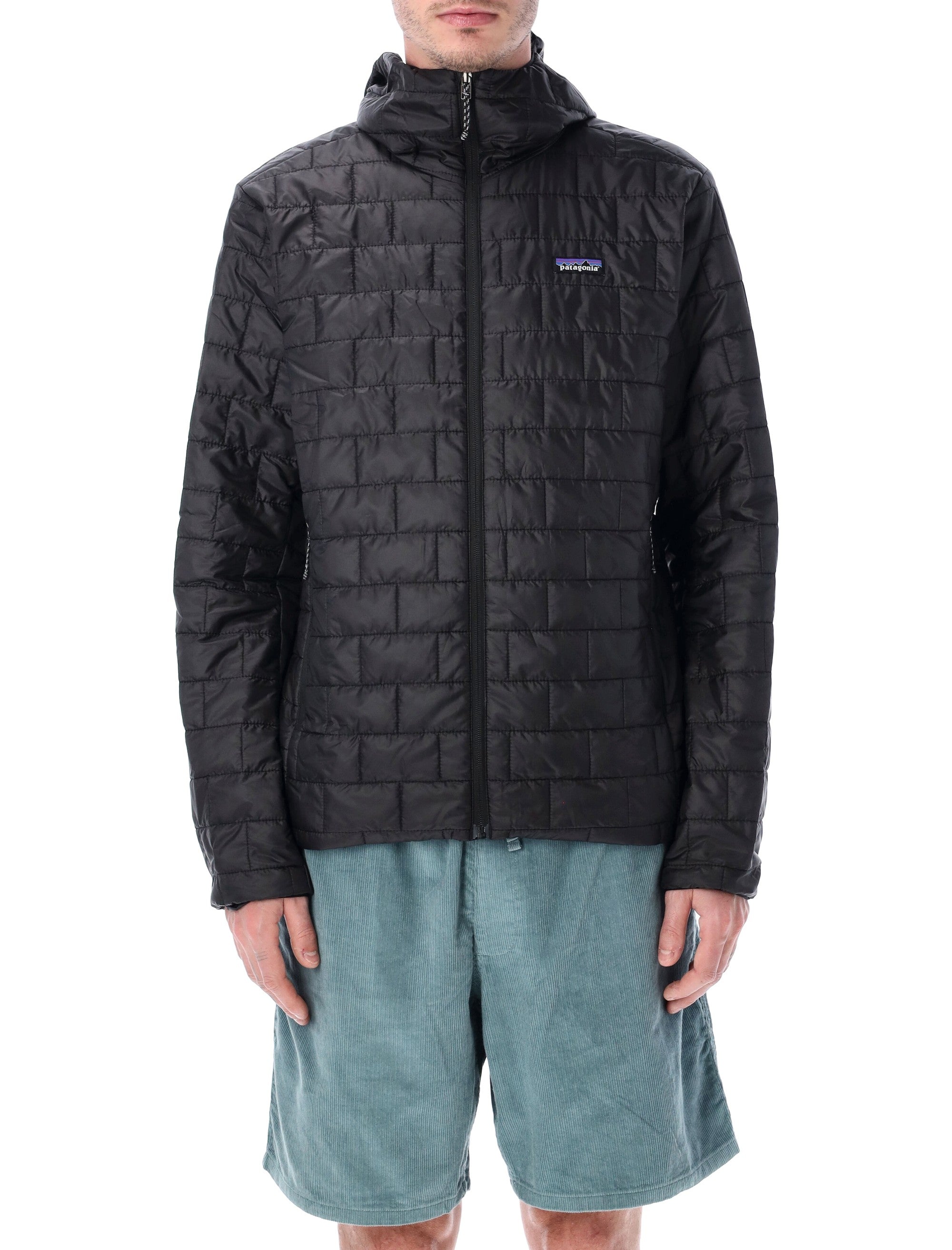 Patagonia Nano Puff® Hoody Black Recycled Polyester Lining Jacket