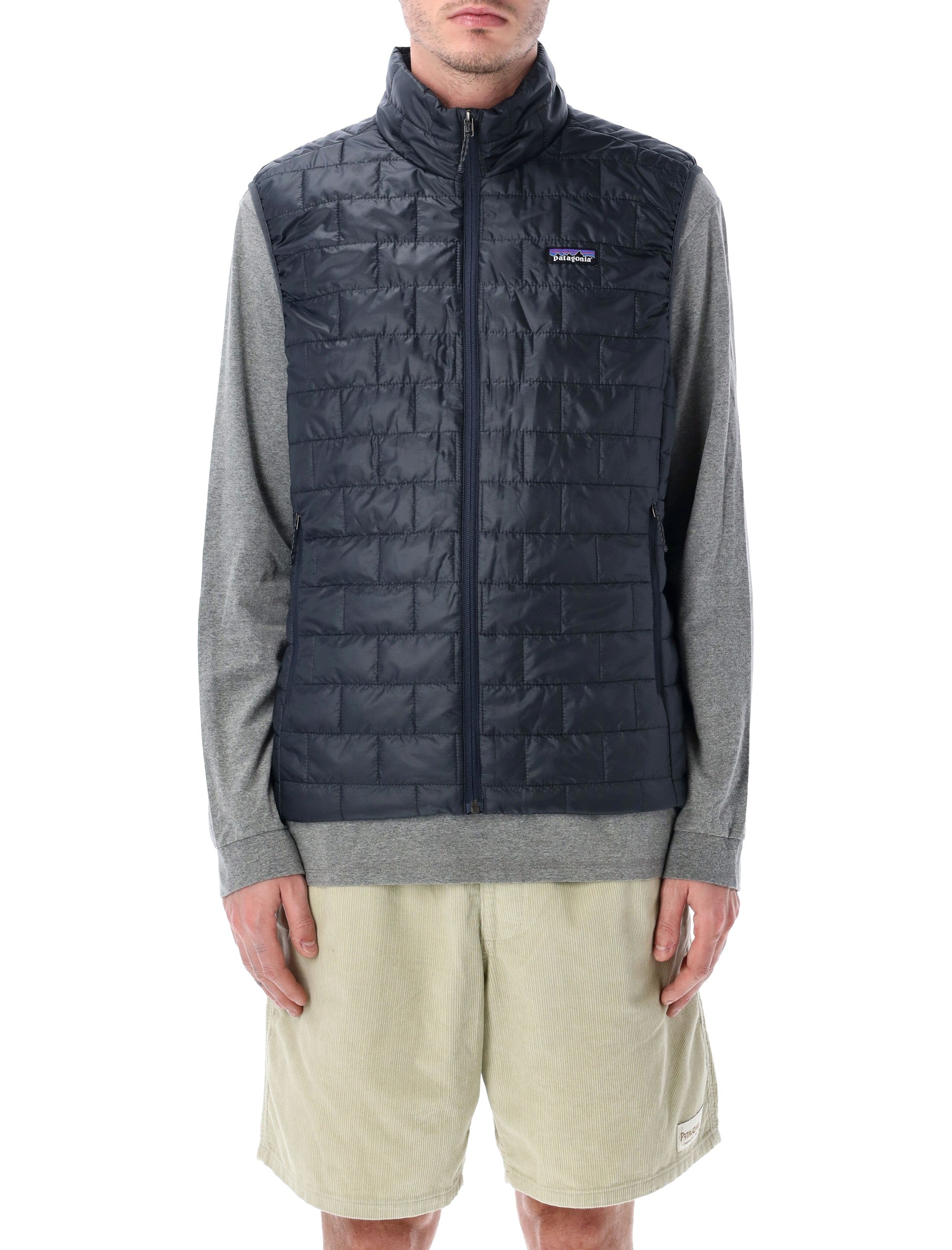 Patagonia Nano Puff® Vest Smolder Blue Recycled Polyester Lining