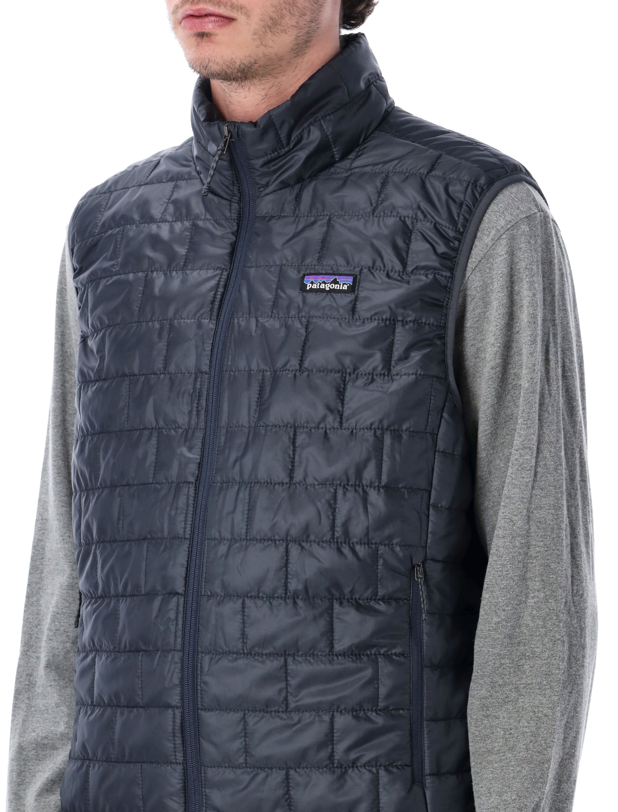 Patagonia Nano Puff® Vest Smolder Blue Recycled Polyester Lining
