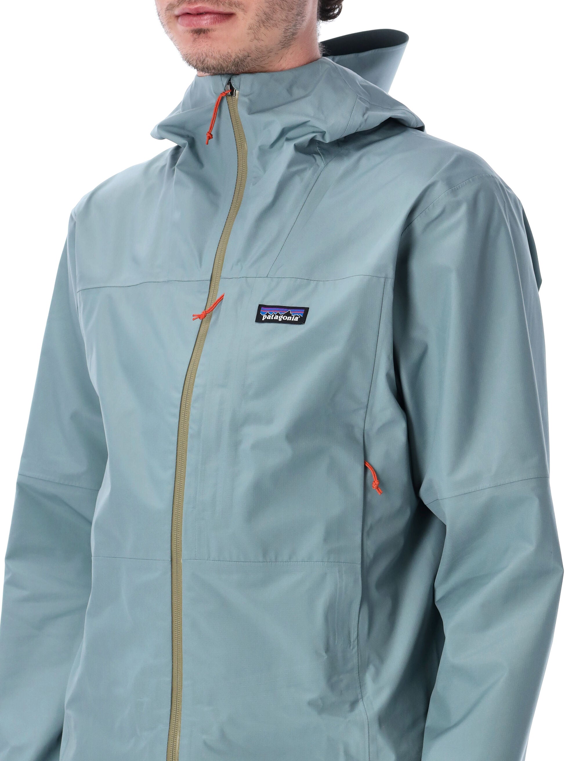 Patagonia Boulder Fork Waterproof Jacket Blue Sage Polyester