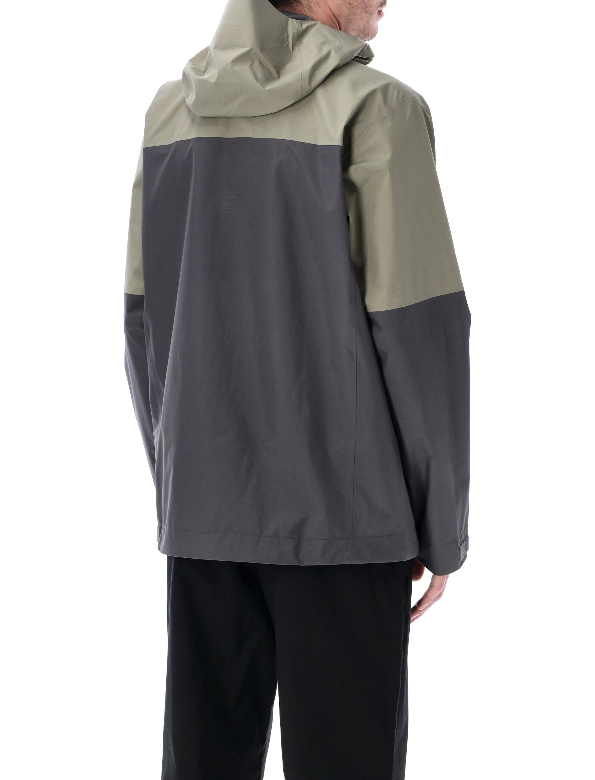 Patagonia Boulder Fork Waterproof Jacket Grey Green Polyester