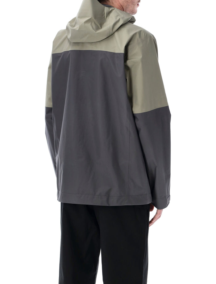 Patagonia Boulder Fork Waterproof Jacket Grey Green Polyester