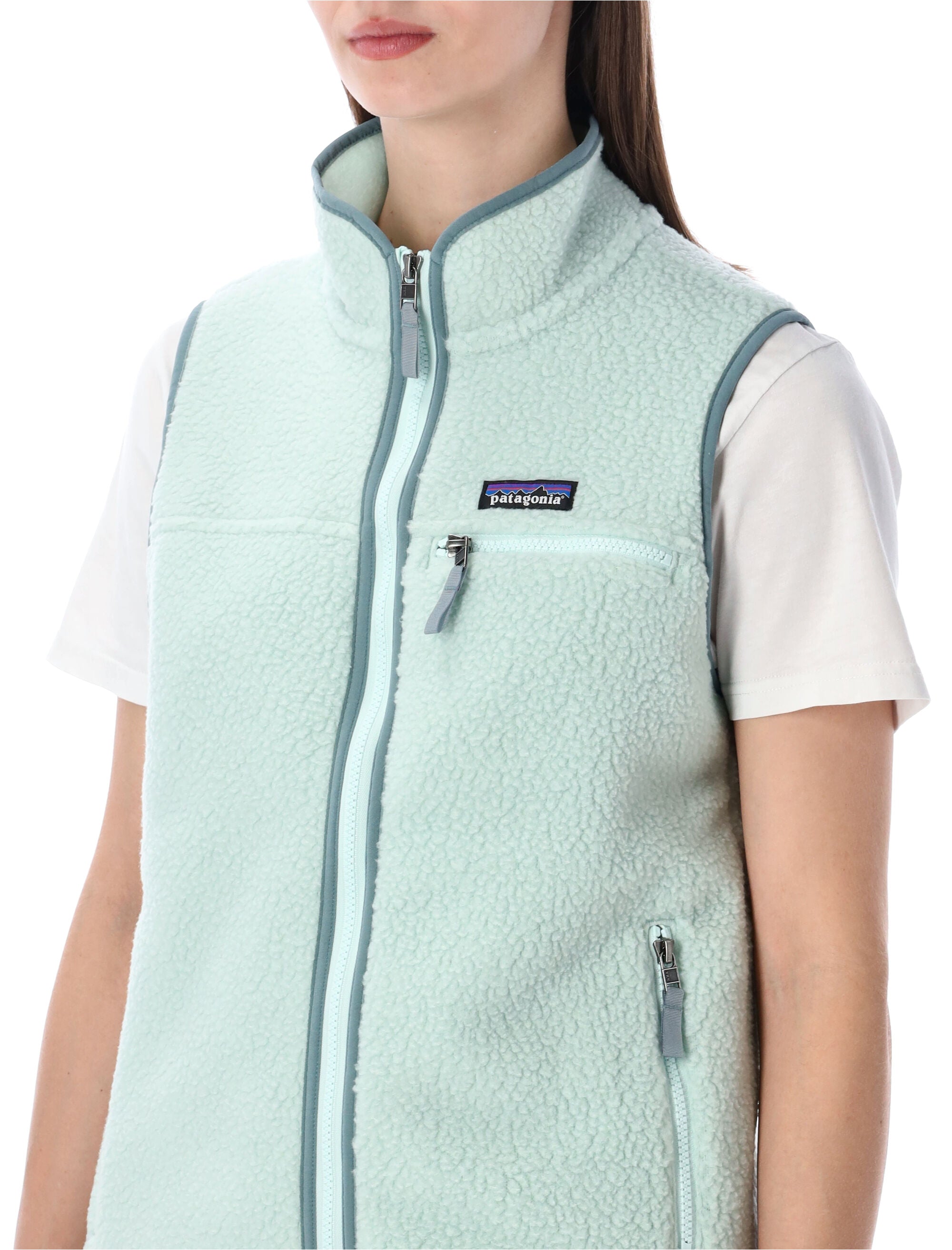 Patagonia Retro Pile fleece vest Thin Ice Recycled Polyester Lining