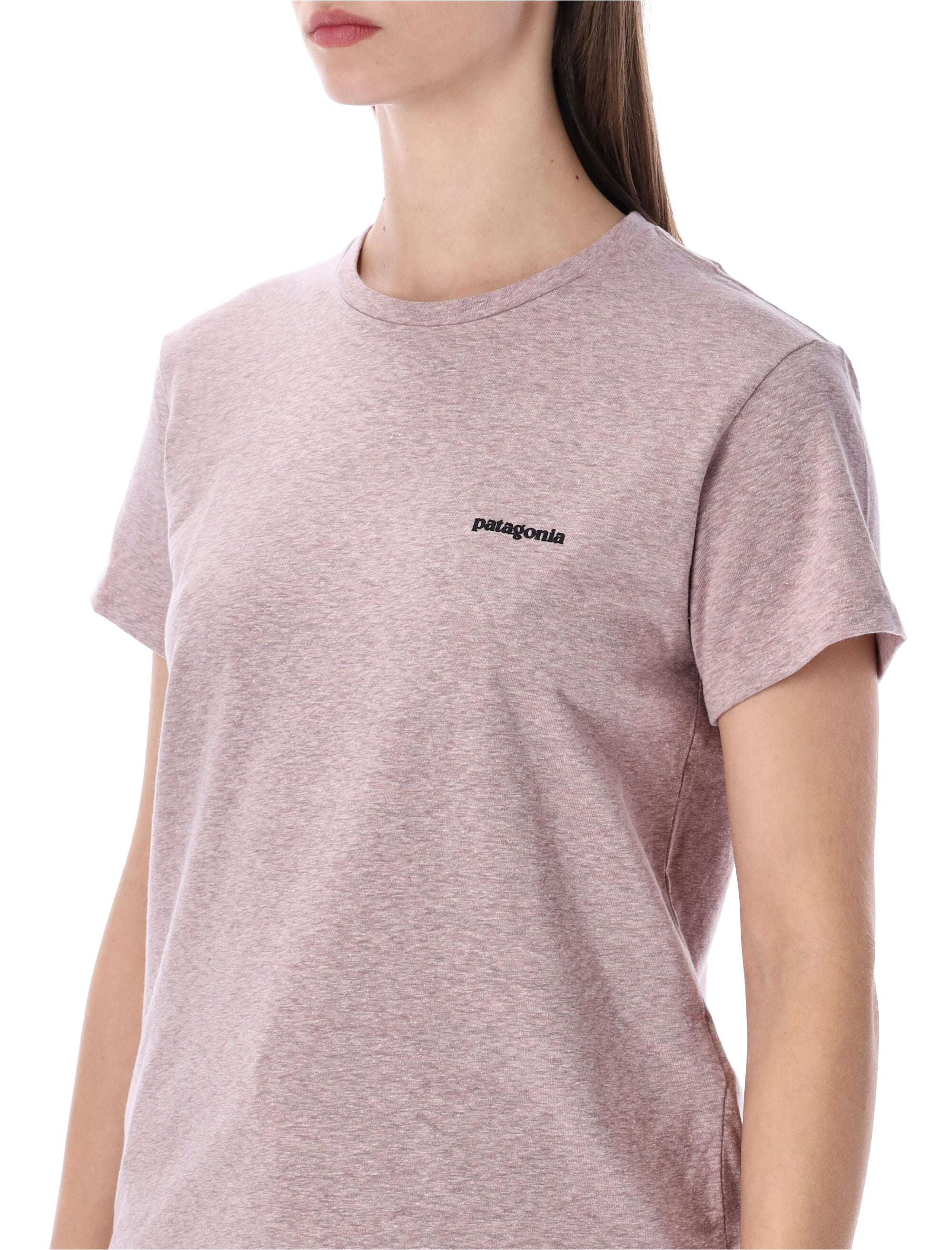 Patagonia P-6 Logo Responsibili-Tee® Violet Recycled Cotton Tshirt
