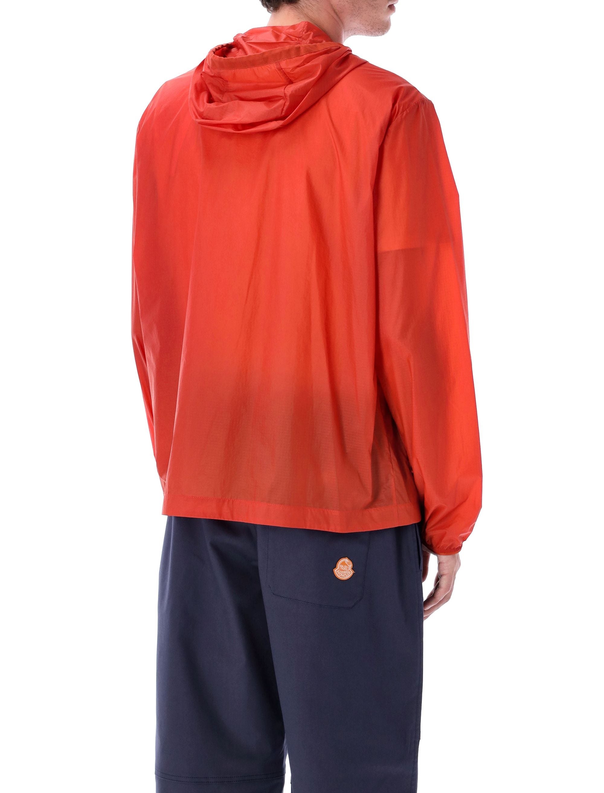 Hamlin hooded windbraker Bright Orange Polyamide Jacket