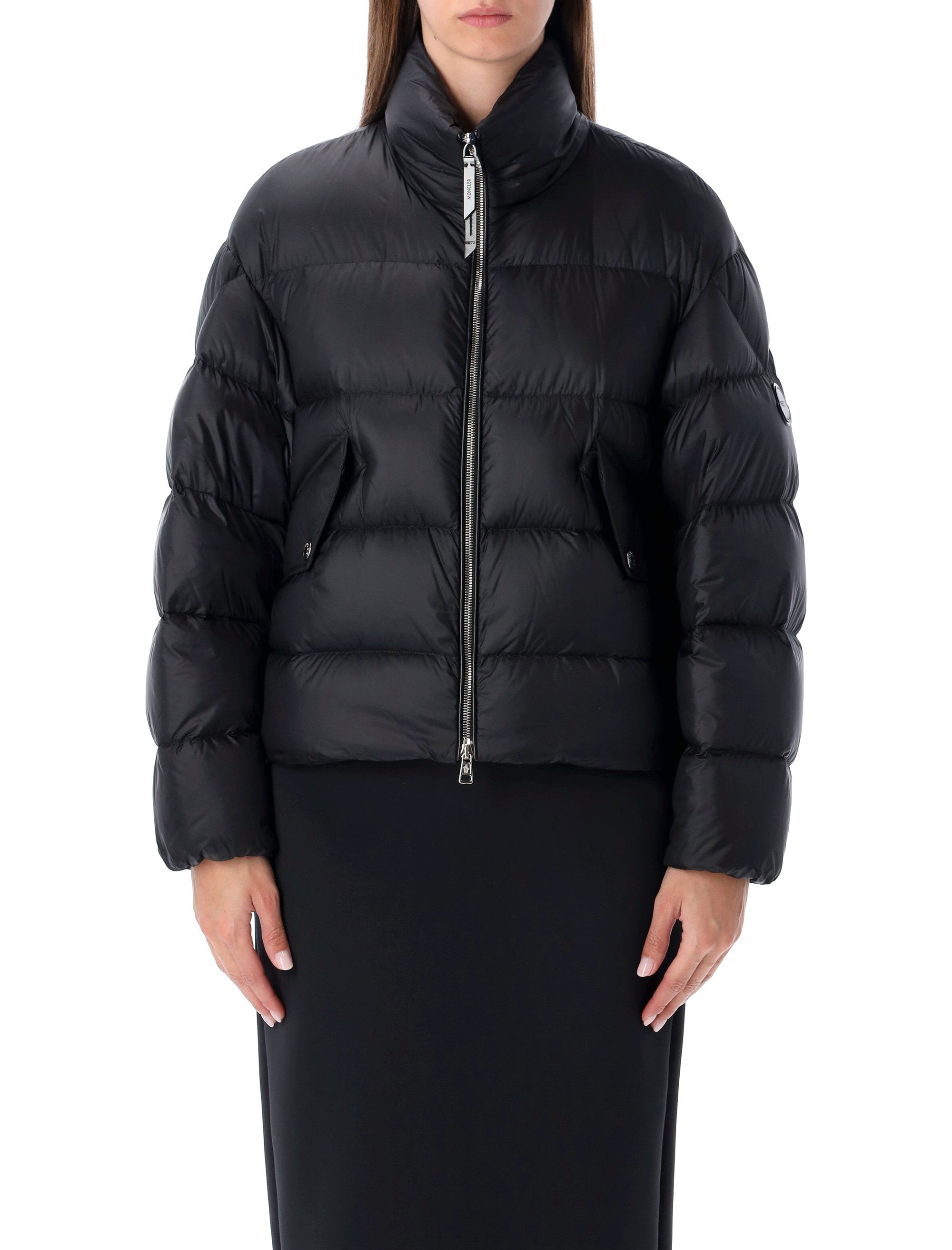 Moncler x Edward Enninful Blas Short Matte Down Jacket Black Polyamide Lining