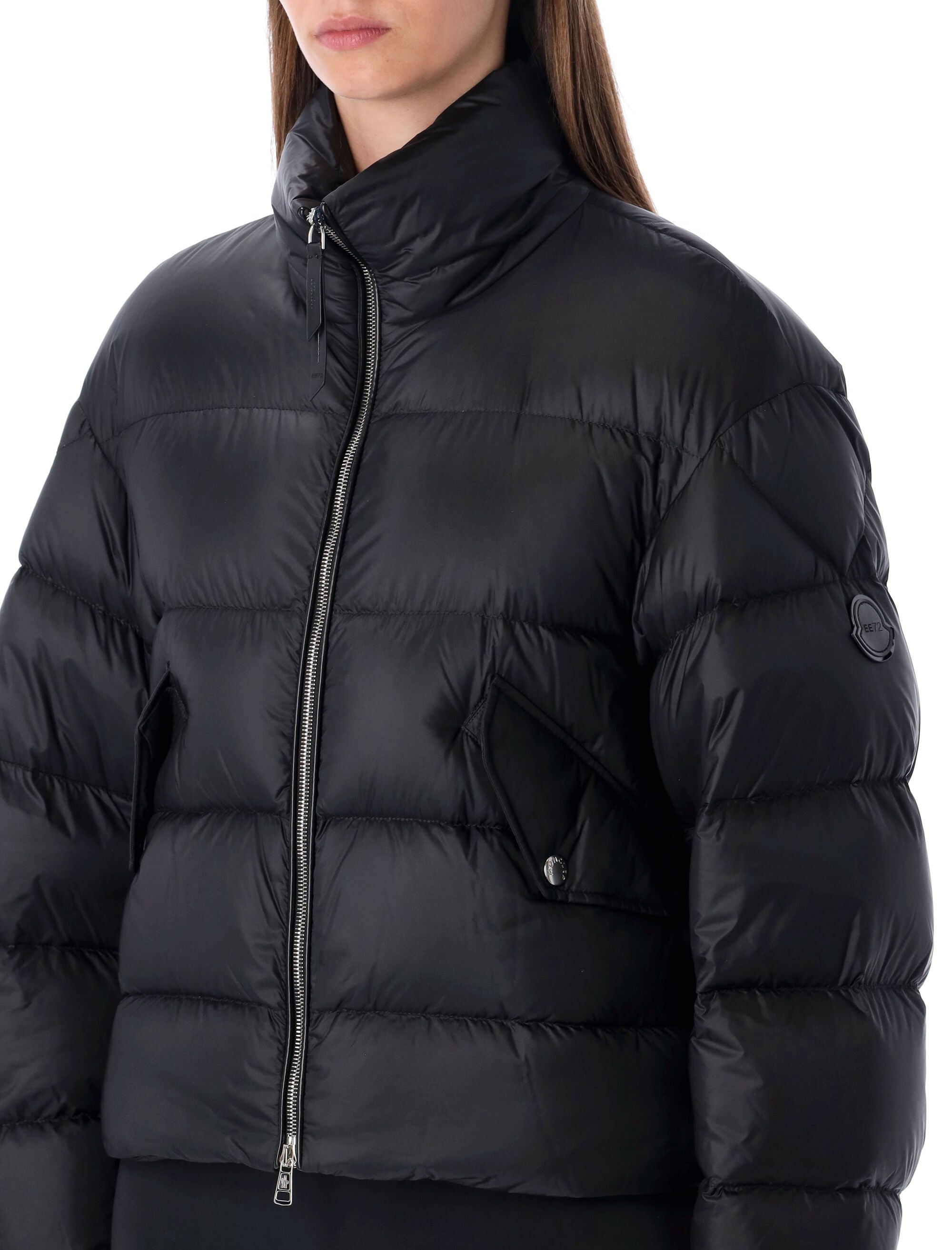 Moncler x Edward Enninful Blas Short Matte Down Jacket Black Polyamide Lining