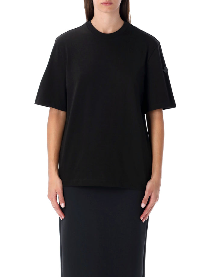 Moncler X Edward Enninful Black Cotton T-Shirt