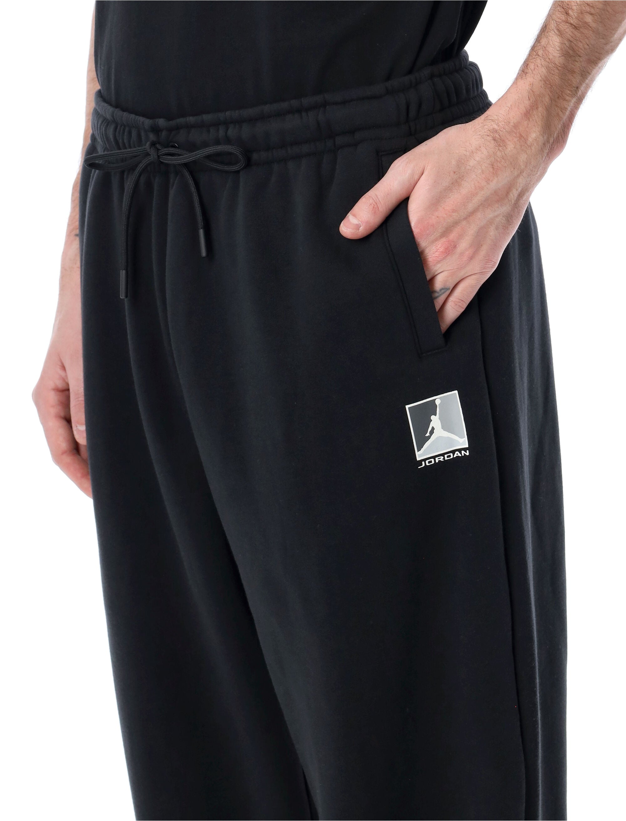 Nike Jordan Brooklyn fleece pants Black Cotton Sweatpants
