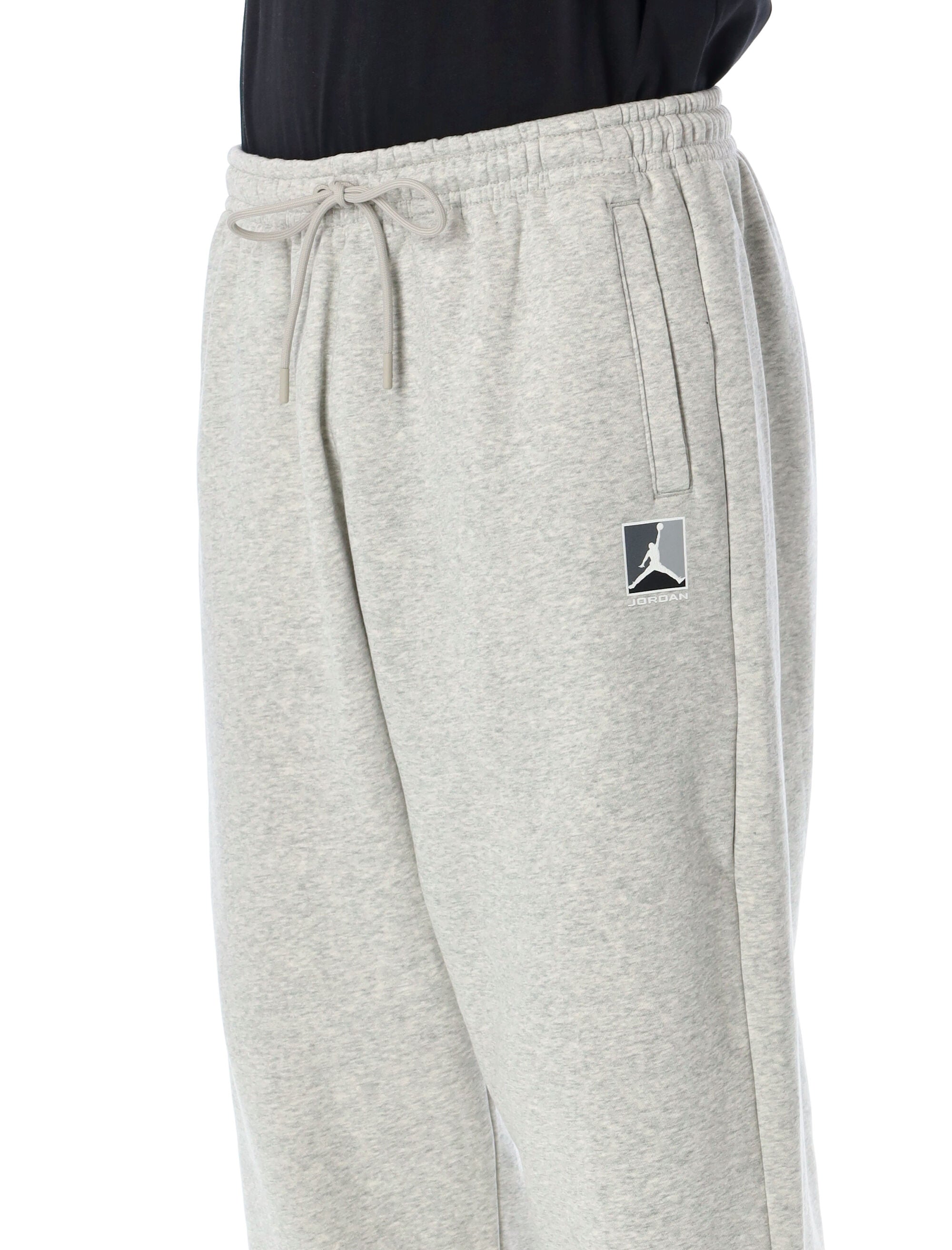 Nike Jordan Brooklyn fleece pants Grey Heather Cotton Sweatpants