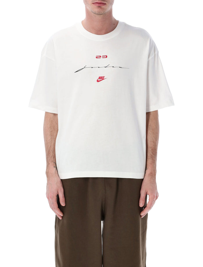 Nike Jordan Flight t-shirt White Cotton Tshirt