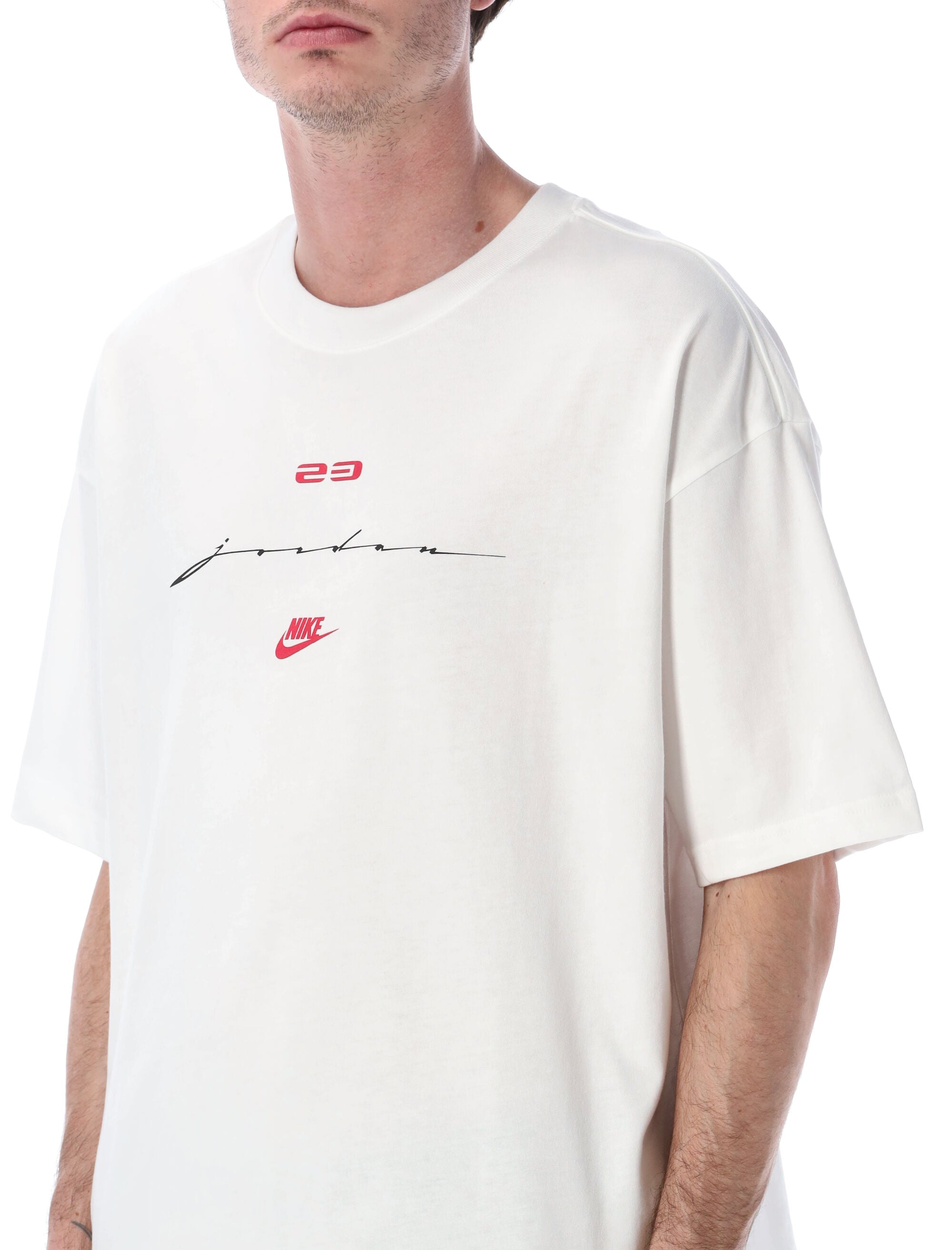 Nike Jordan Flight t-shirt White Cotton Tshirt