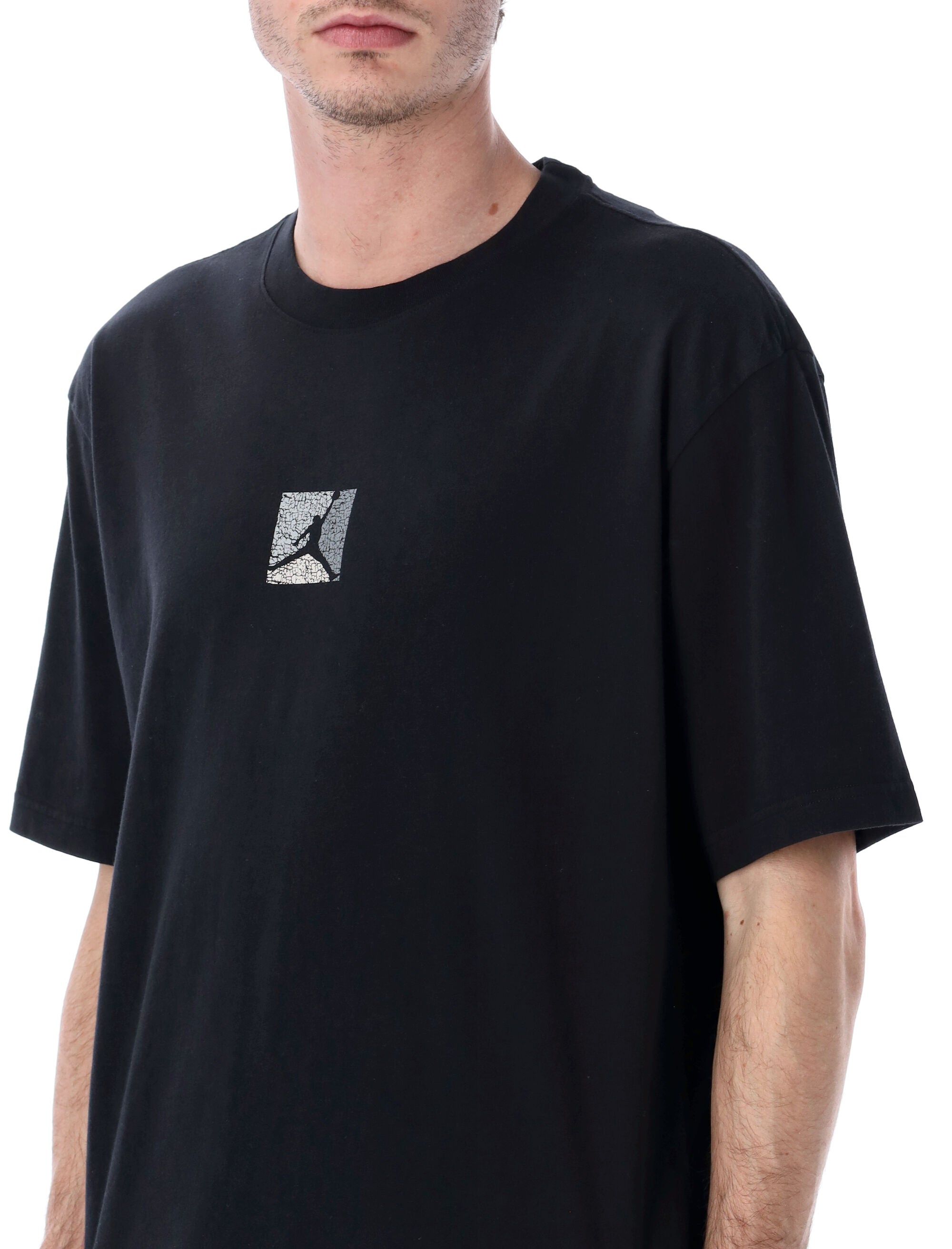 Nike Jordan Fly Graphic Tee Black Cotton T-shirt