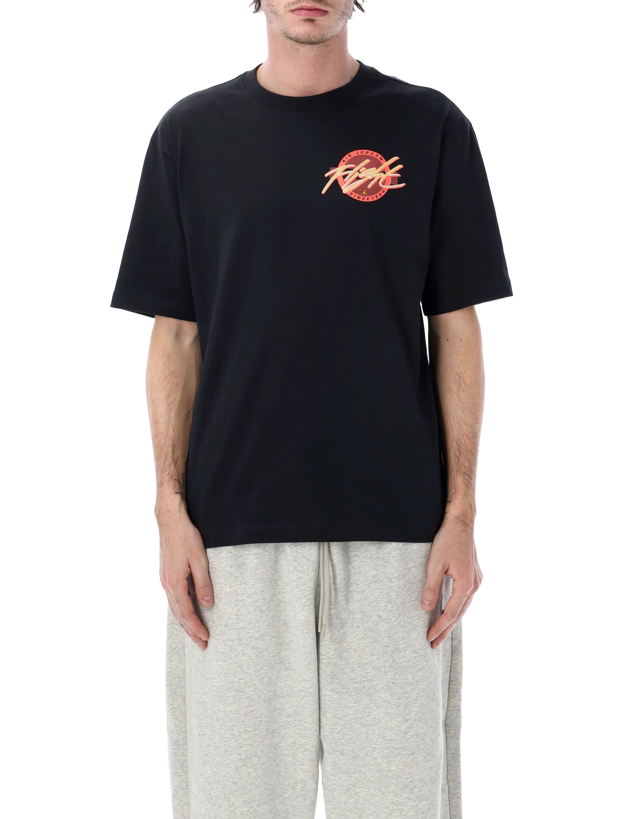 Nike Jordan Flight cotton t-shirt Black Tshirt