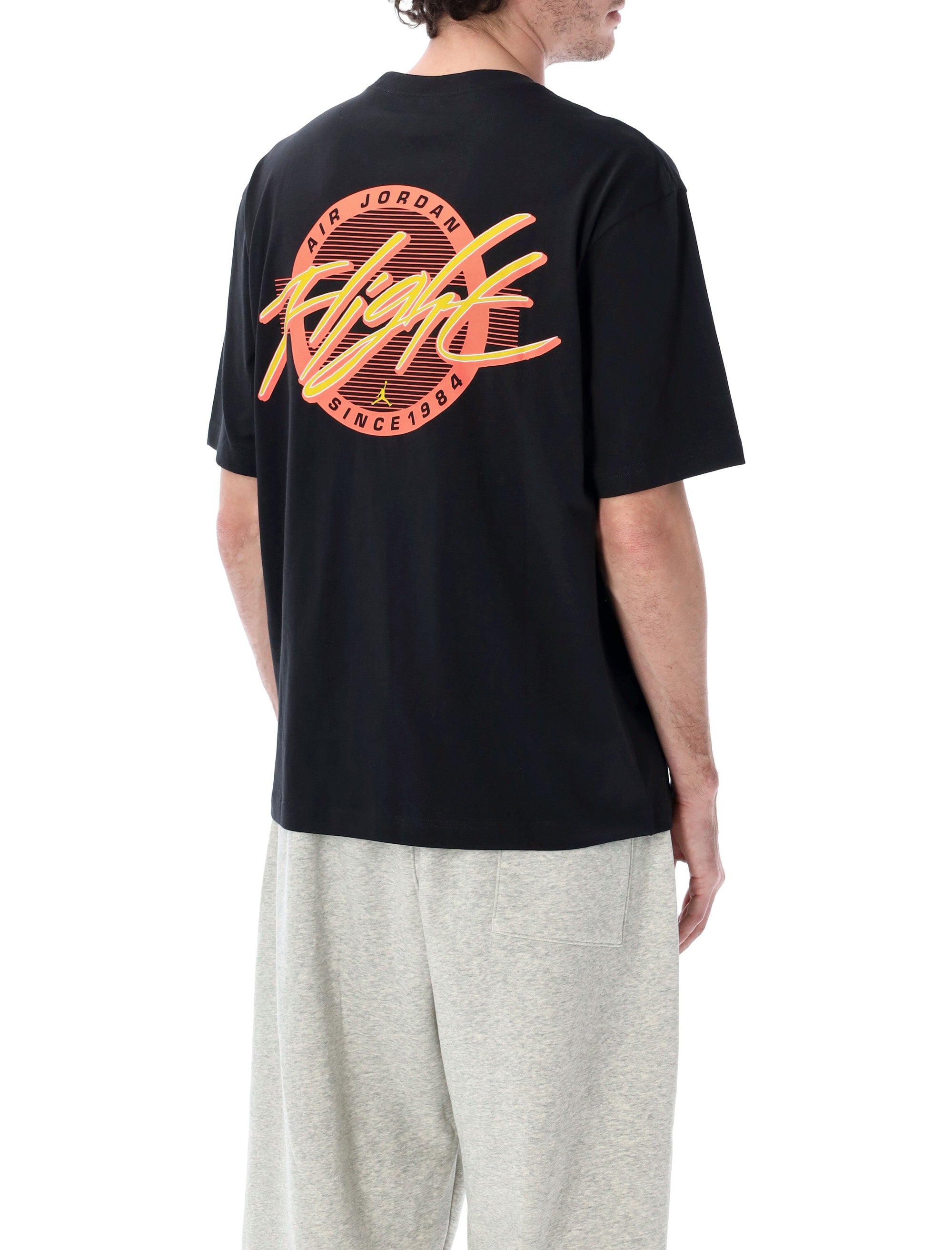 Nike Jordan Flight cotton t-shirt Black Tshirt