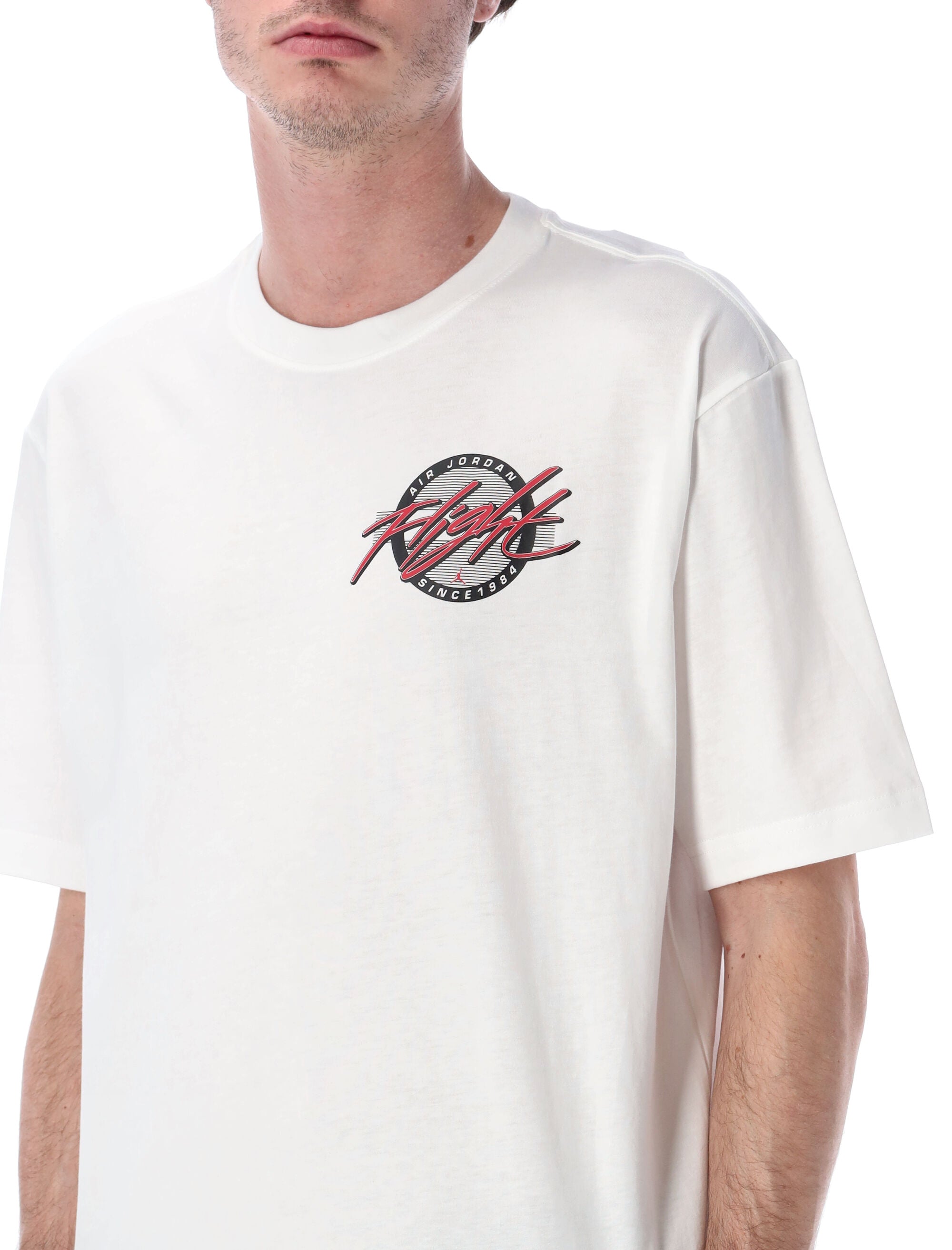 Nike Jordan Flight Cotton T-Shirt White Tshirt