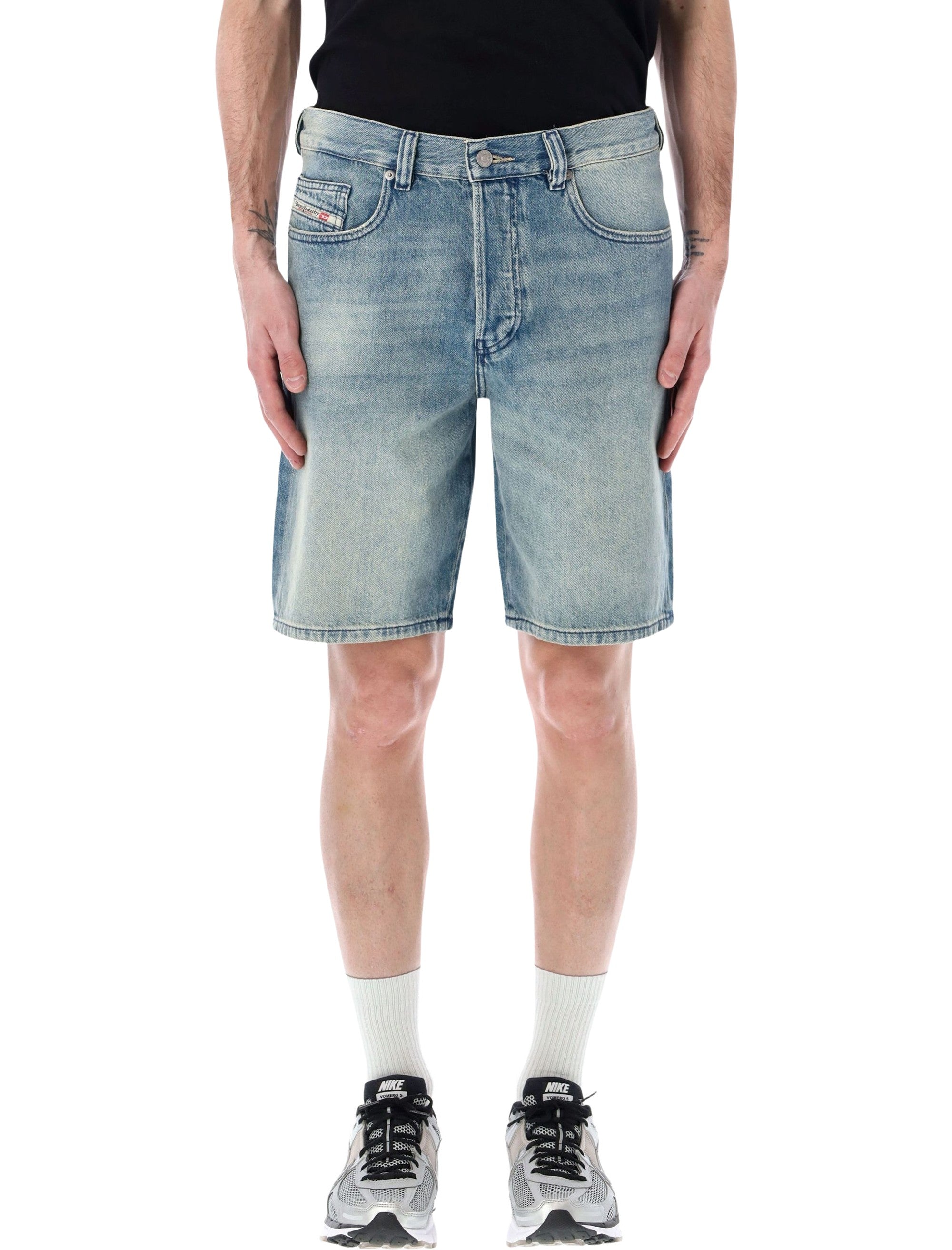 Diesel denim regular shorts Med Blue Cotton
