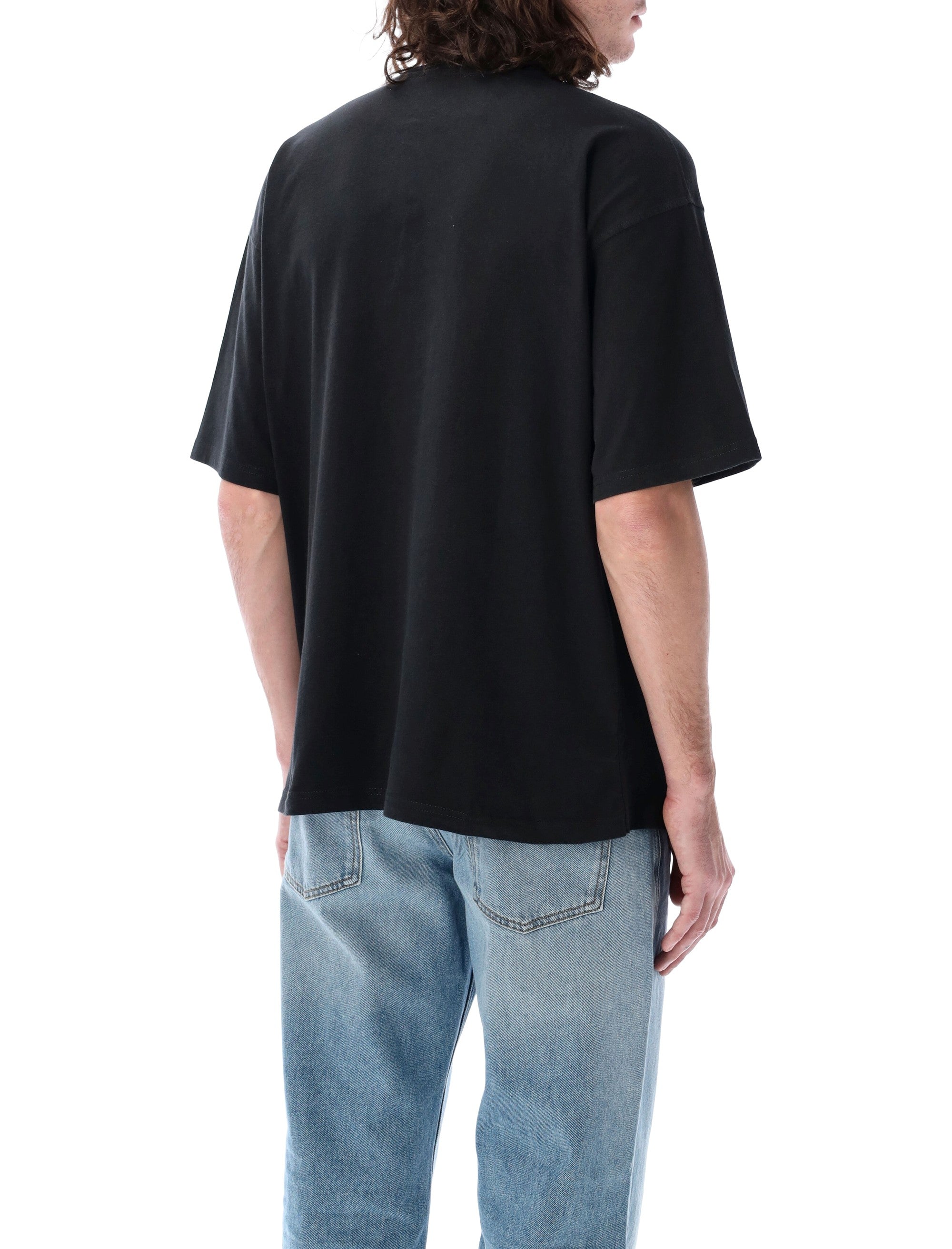 Diesel T-Boxt-N14 printed t-shirt Black Cotton Tshirt