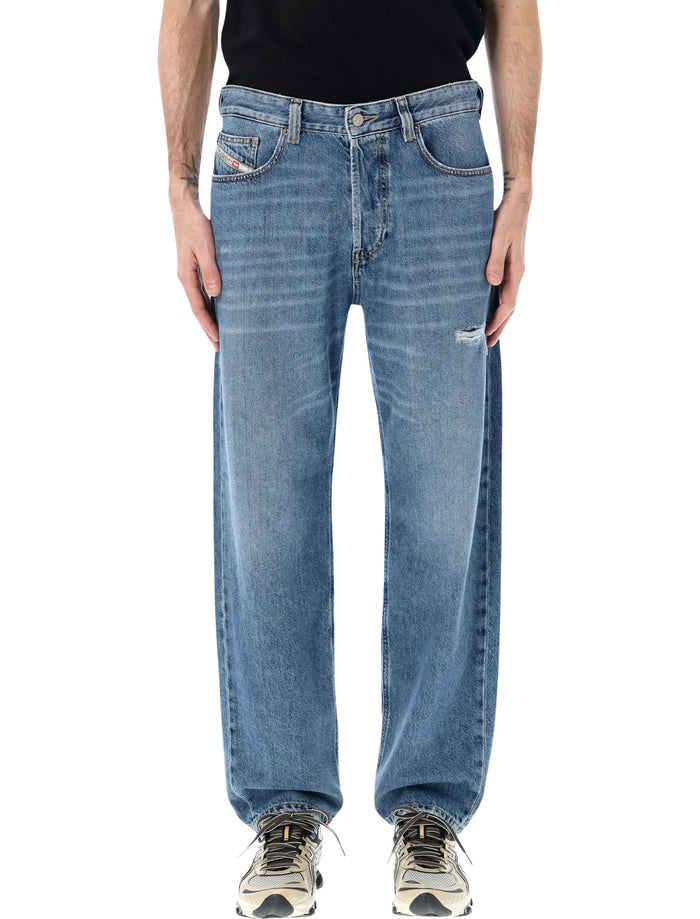 Diesel 2024 D-Macs regular jeans Med Blue Cotton