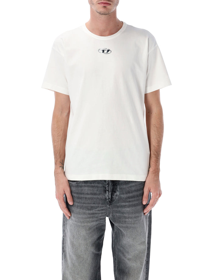 Diesel T-Norm-Iod Organic cotton t-shirt White