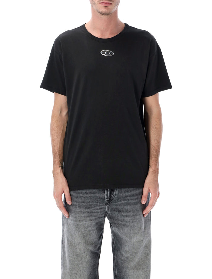 Diesel T-Norm-Iod Organic cotton t-shirt Black