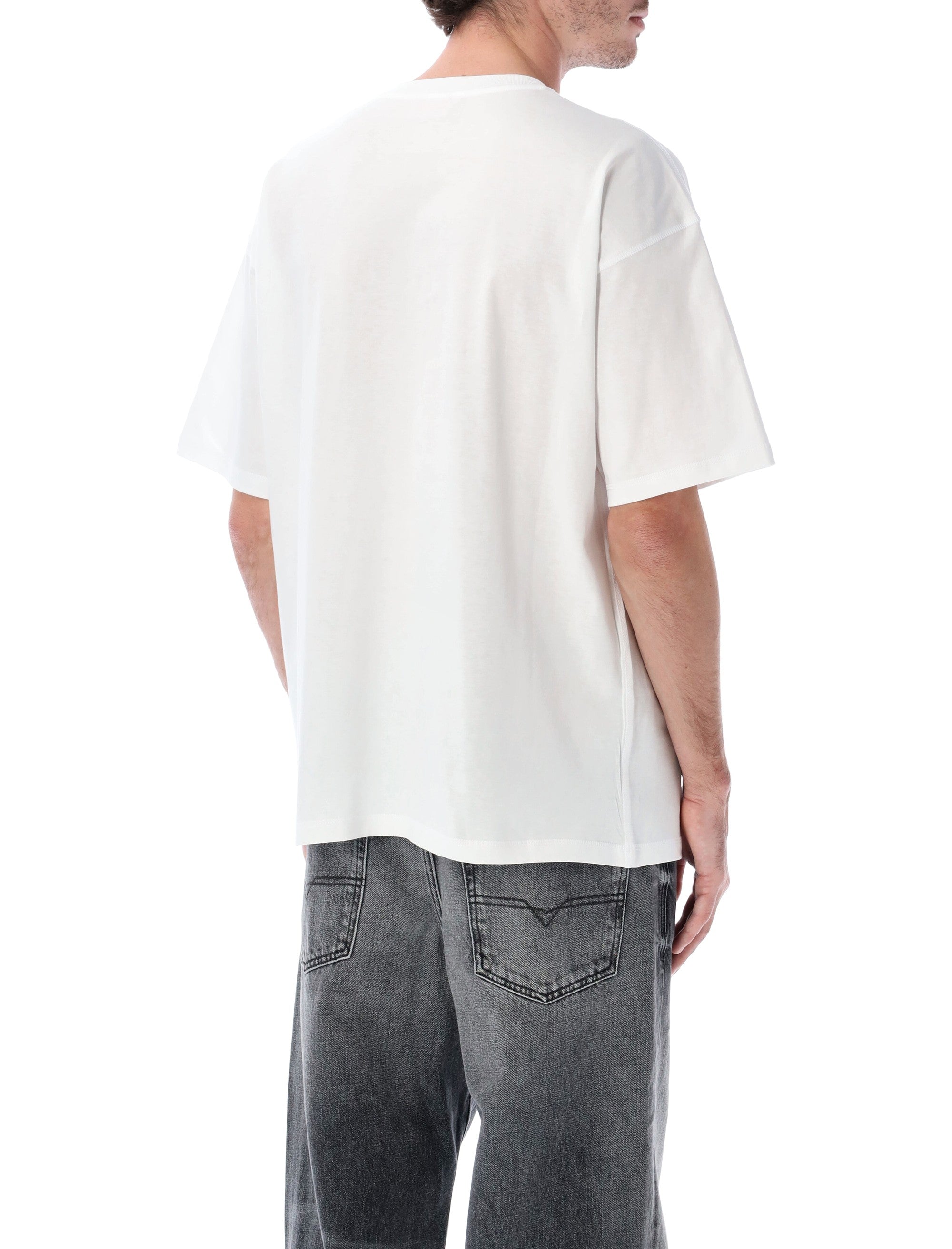 Diesel T-Lucien-Ihbi cotton t-shirt White