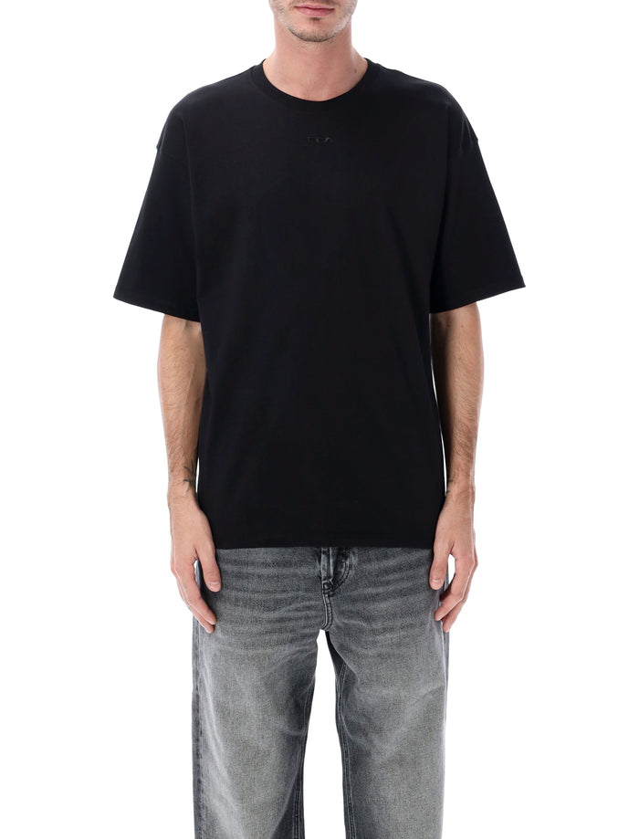 Diesel T-Lucien-Ihbi cotton t-shirt Black