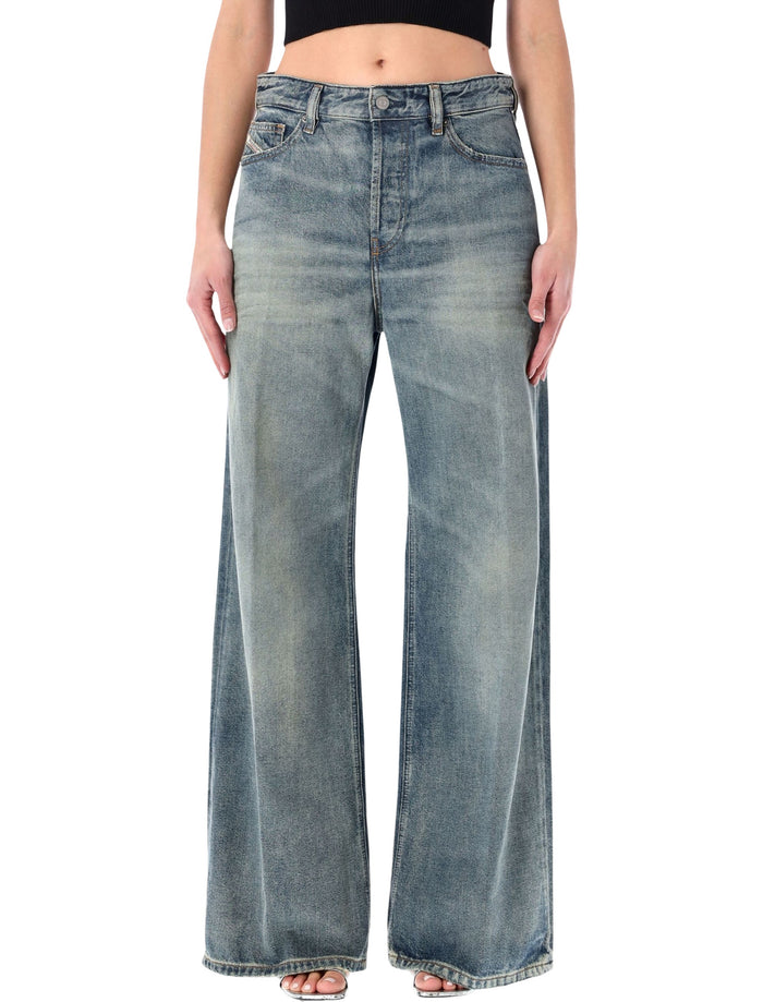 Diesel 1996 D-Sire relaxed jeans Medium Blue Cotton
