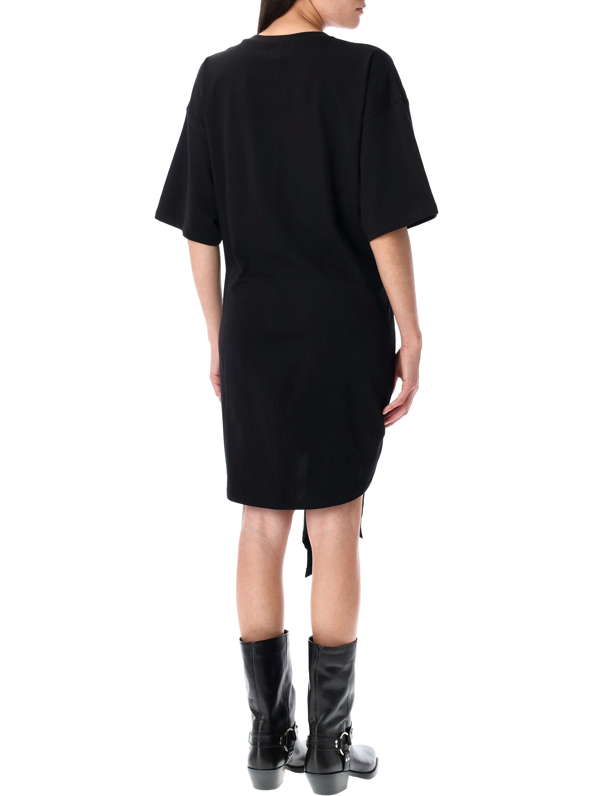 Diesel D-Eivor cotton t-shirt dress Black