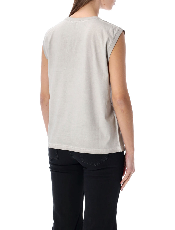 Diesel T-Embej sleeveless cotton t-shirt Grey Mist Tshirt