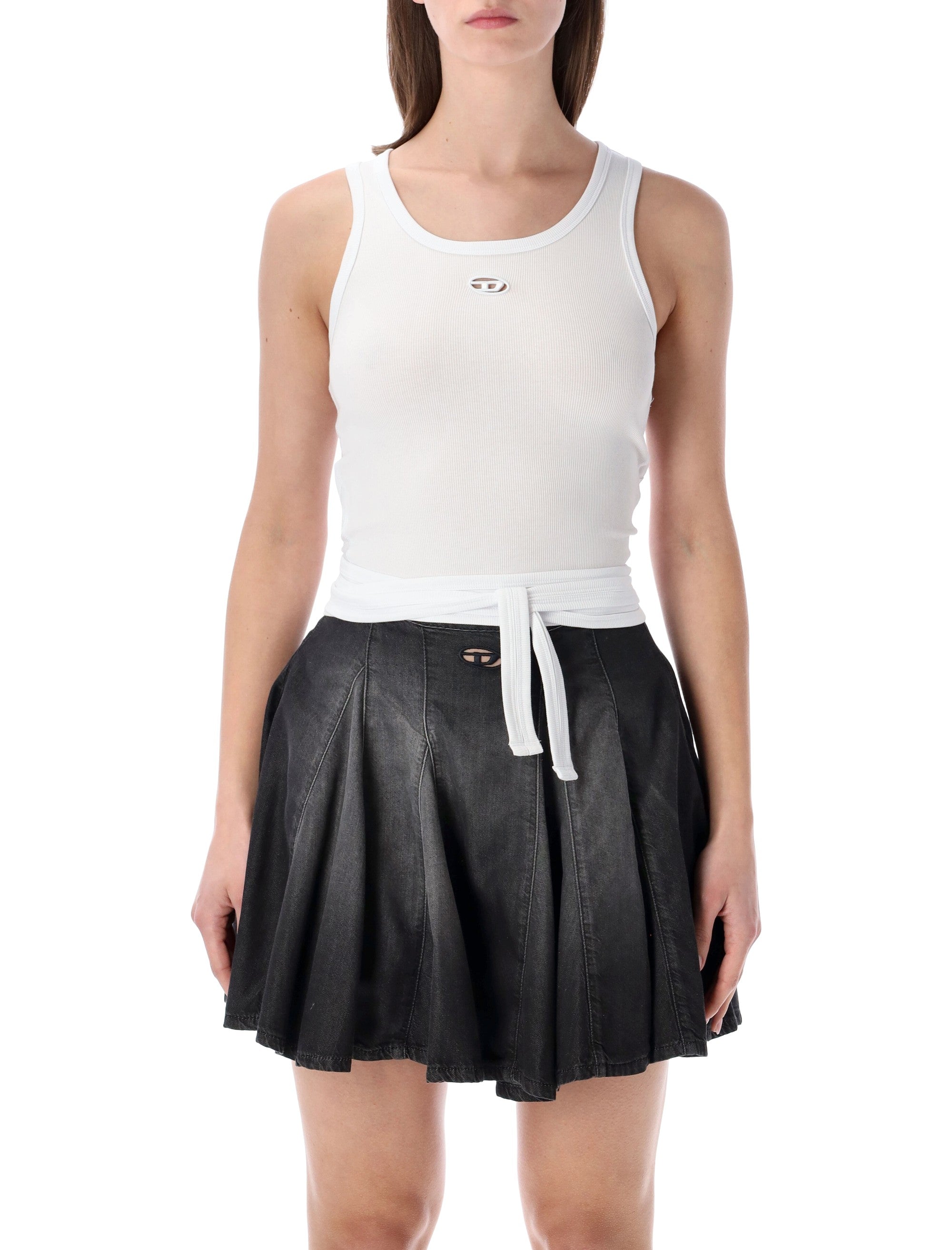 Diesel T-Anky-Tail-S1 top White Cotton