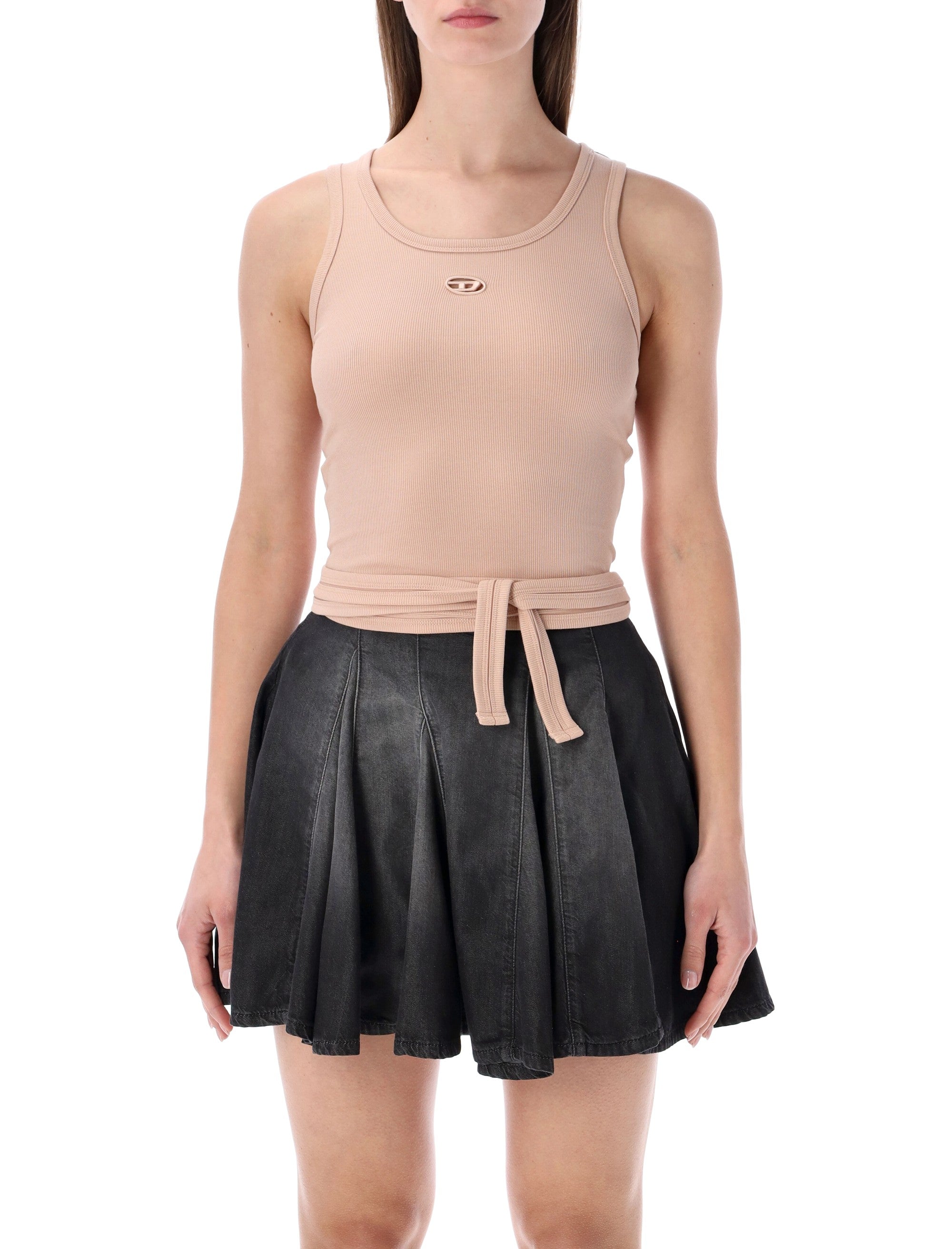 Diesel T-Anky-Tail-S1 top Pink Rose Cotton