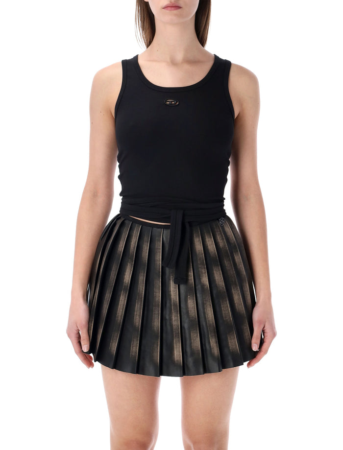 Diesel T-Anky-Tail-S1 top Black Cotton
