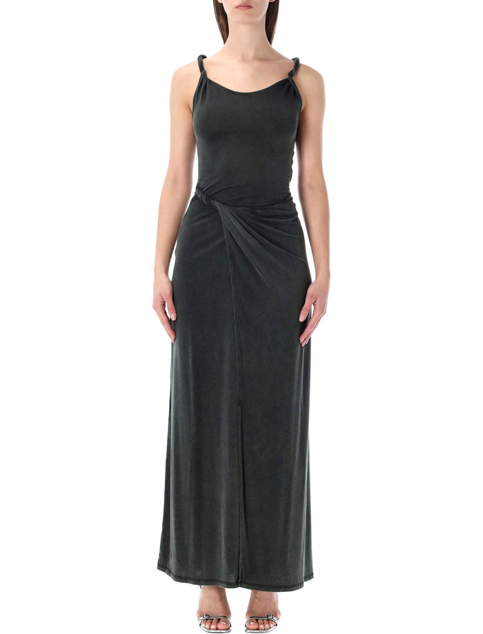 Diesel D-Estiga-S1 maxi dress Black Modal