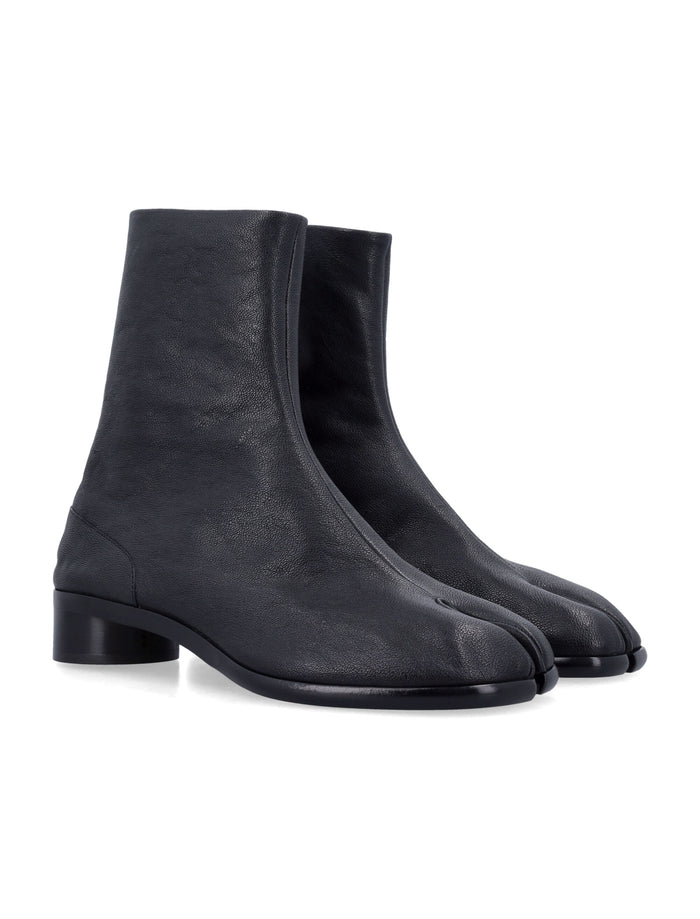 Maison Margiela camel leather Tabi ankle boots Black Upper