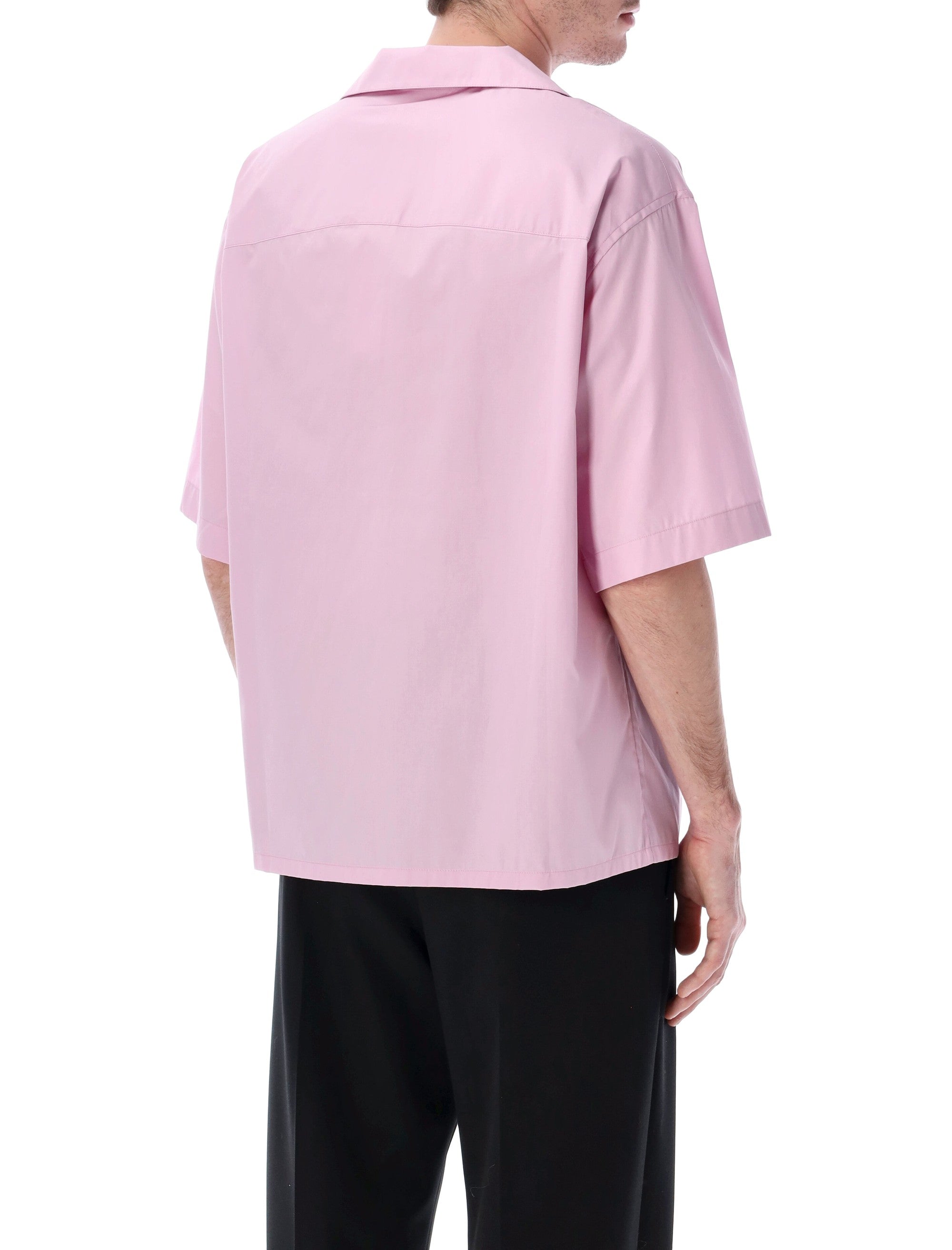 Marni poplin bowling shirt Rose Cotton