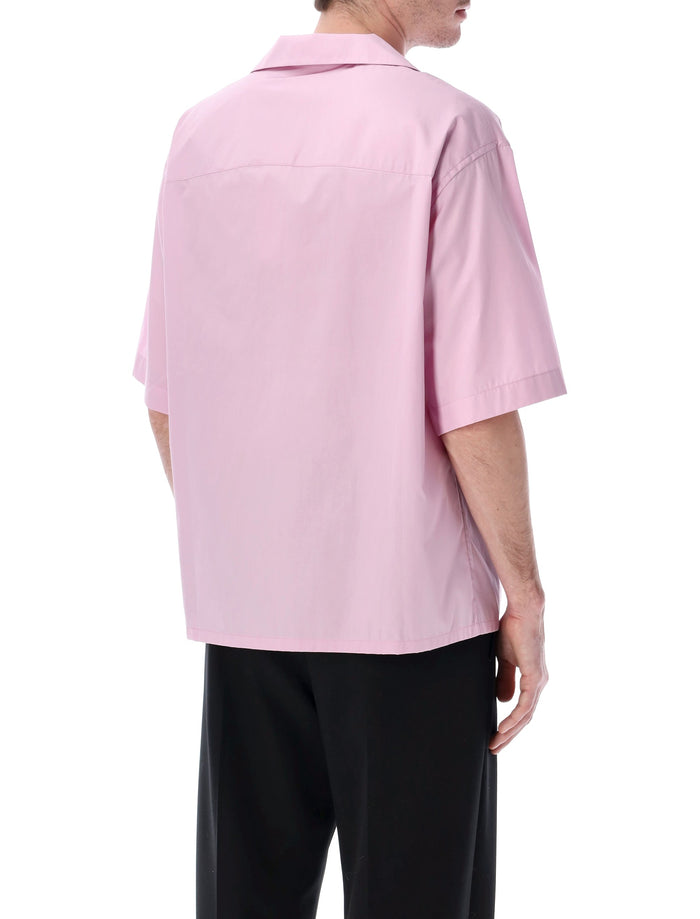Marni poplin bowling shirt Rose Cotton