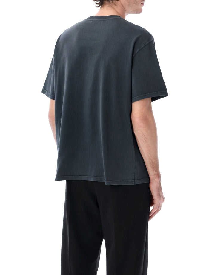 Marni garment-dyed cotton t-shirt Black Tshirt