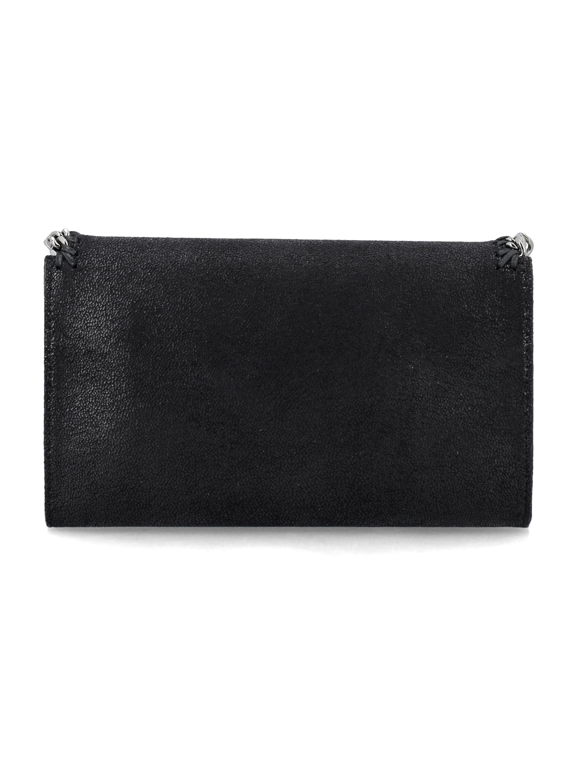 Stella McCartney Falabella Mini Crossbody Black Polyester Shoulder Bag