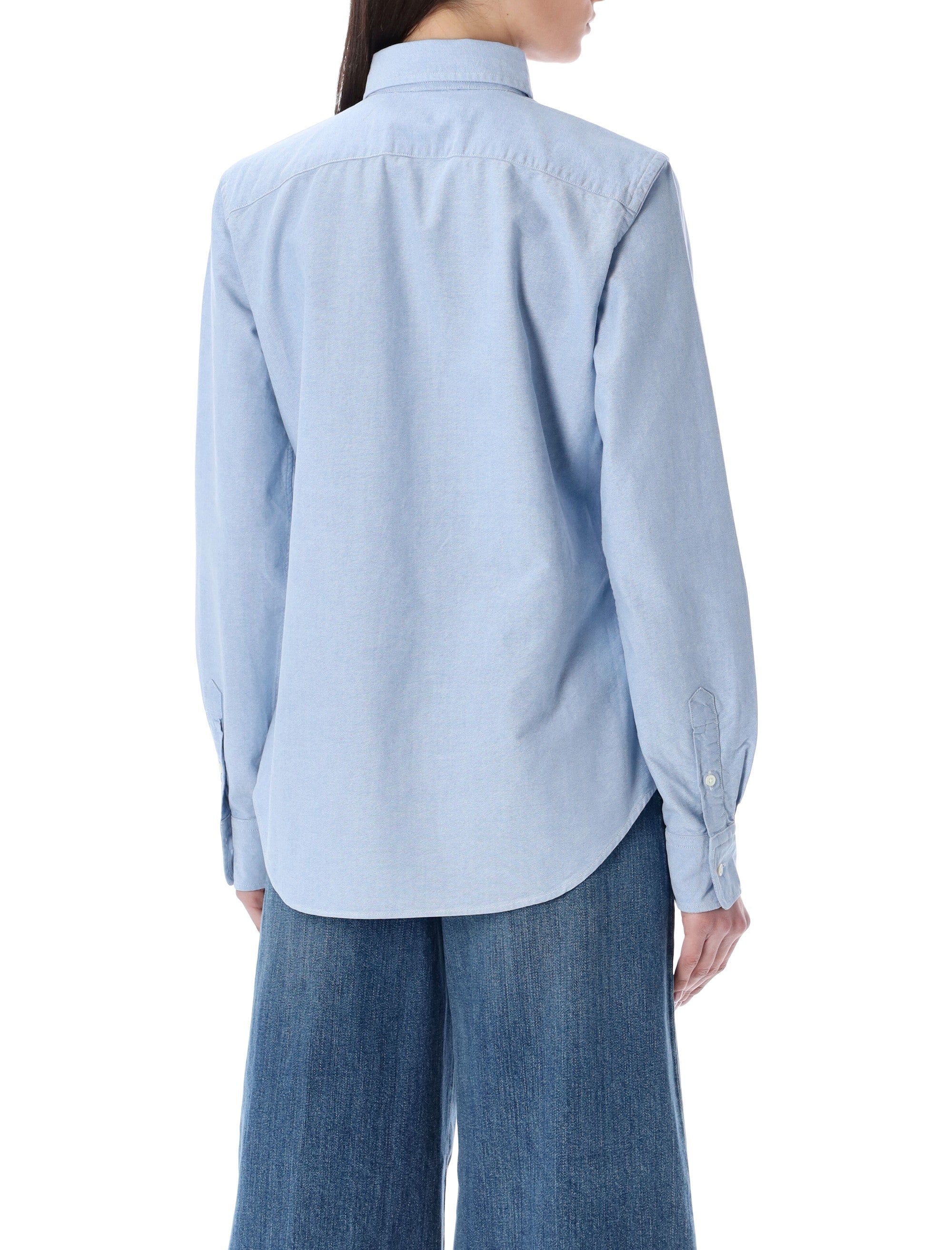 Polo Ralph Lauren classic-fit Oxford cotton shirt Bsr Light Blue
