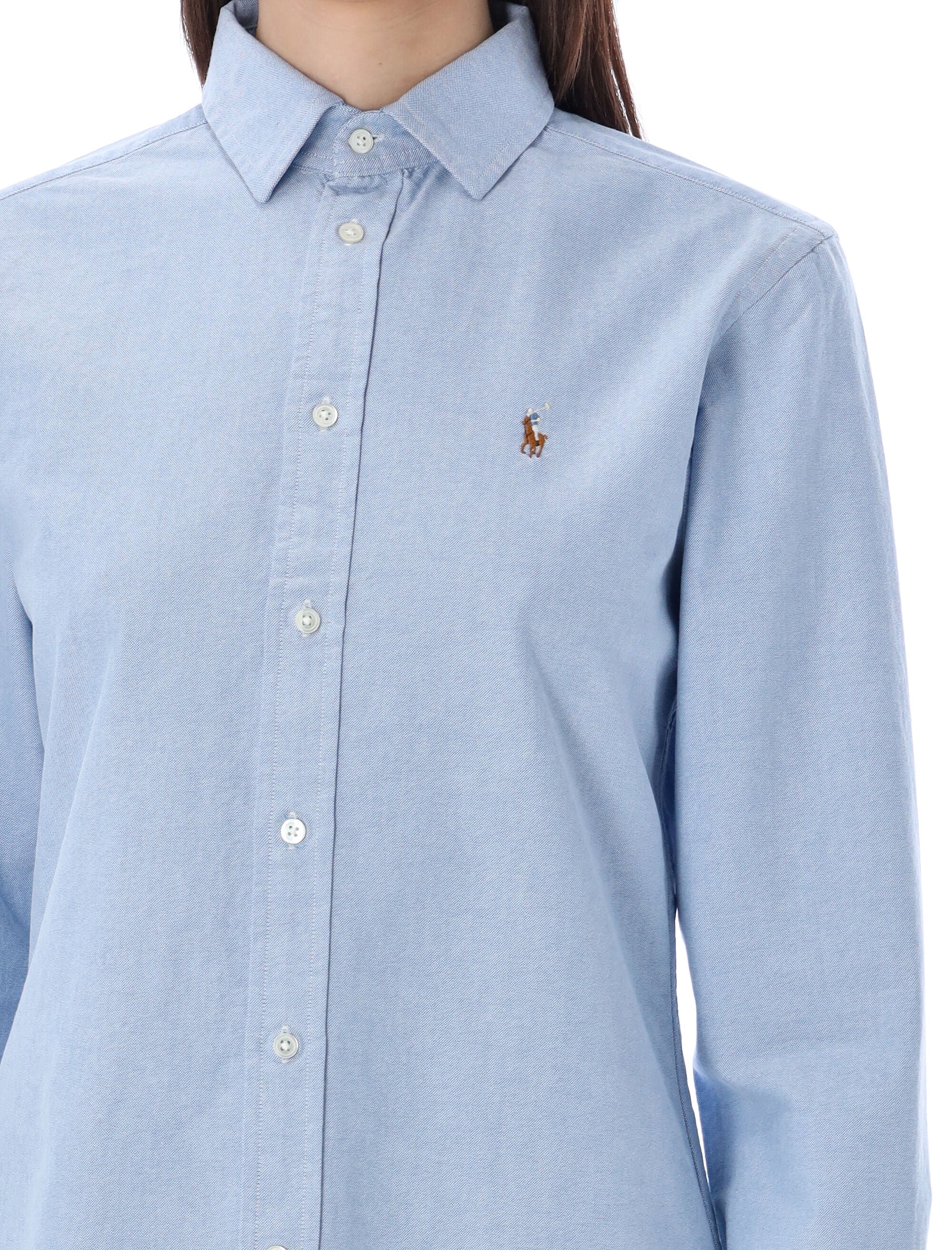 Polo Ralph Lauren classic-fit Oxford cotton shirt Bsr Light Blue