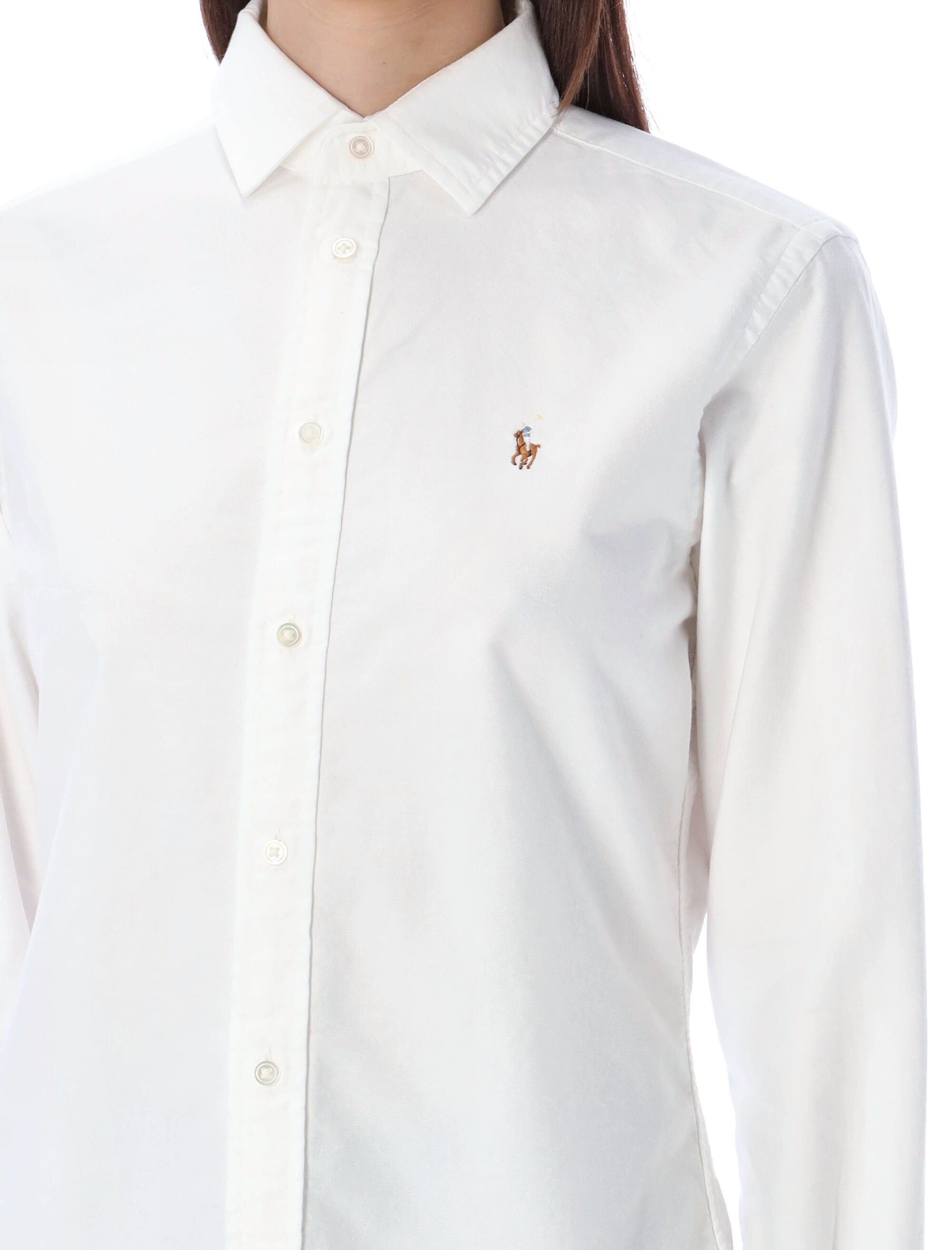 Polo Ralph Lauren classic-fit Oxford cotton shirt White