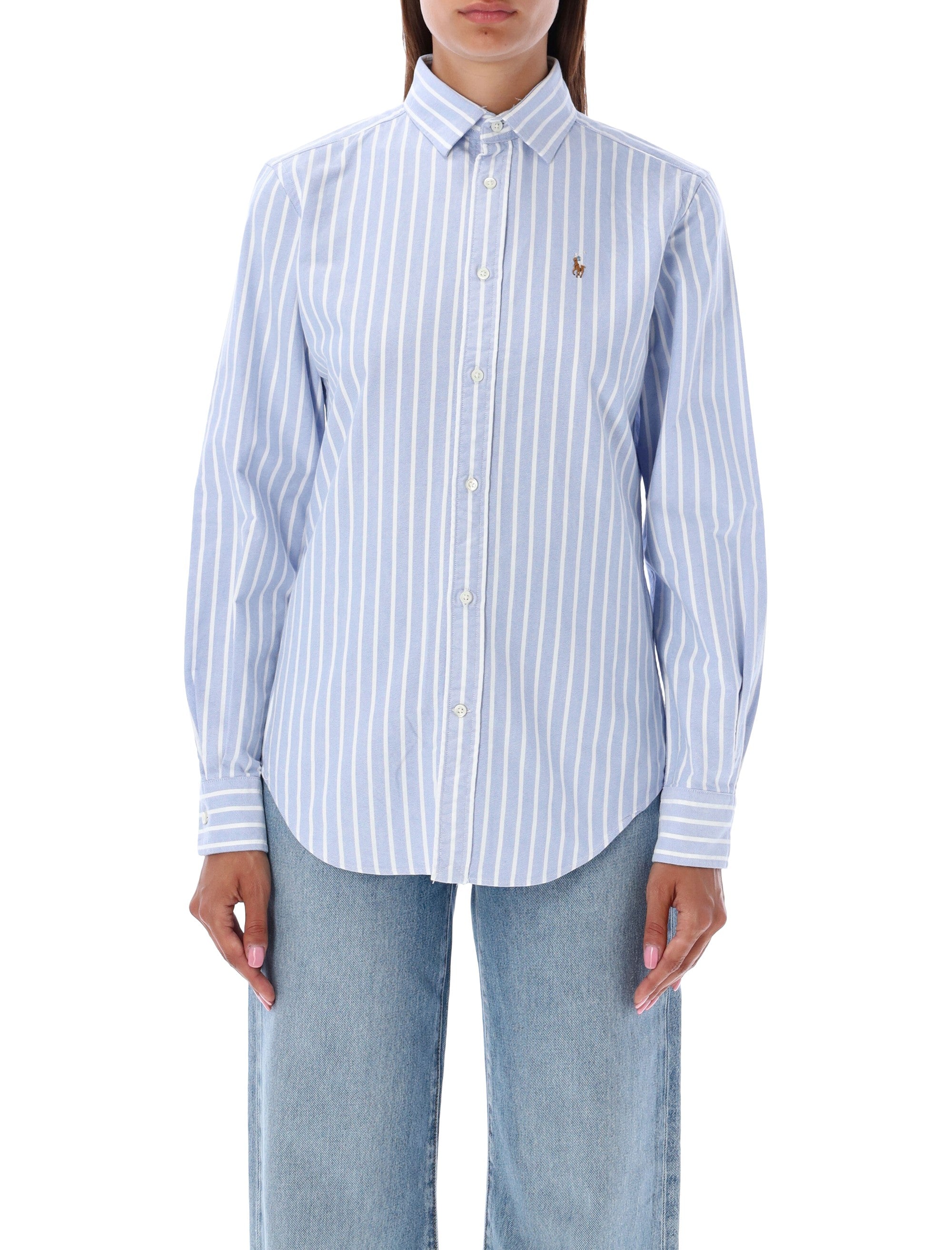Polo Ralph Lauren classic-fit Oxford cotton shirt Harbour Island Stripe