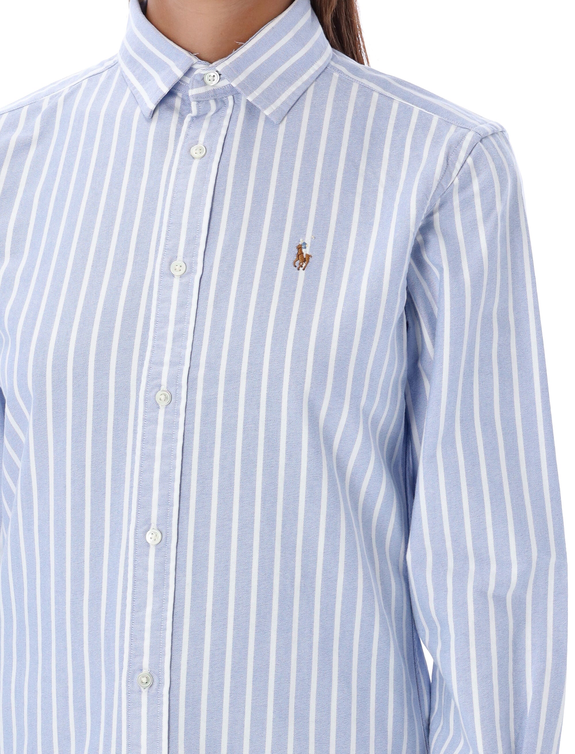 Polo Ralph Lauren classic-fit Oxford cotton shirt Harbour Island Stripe