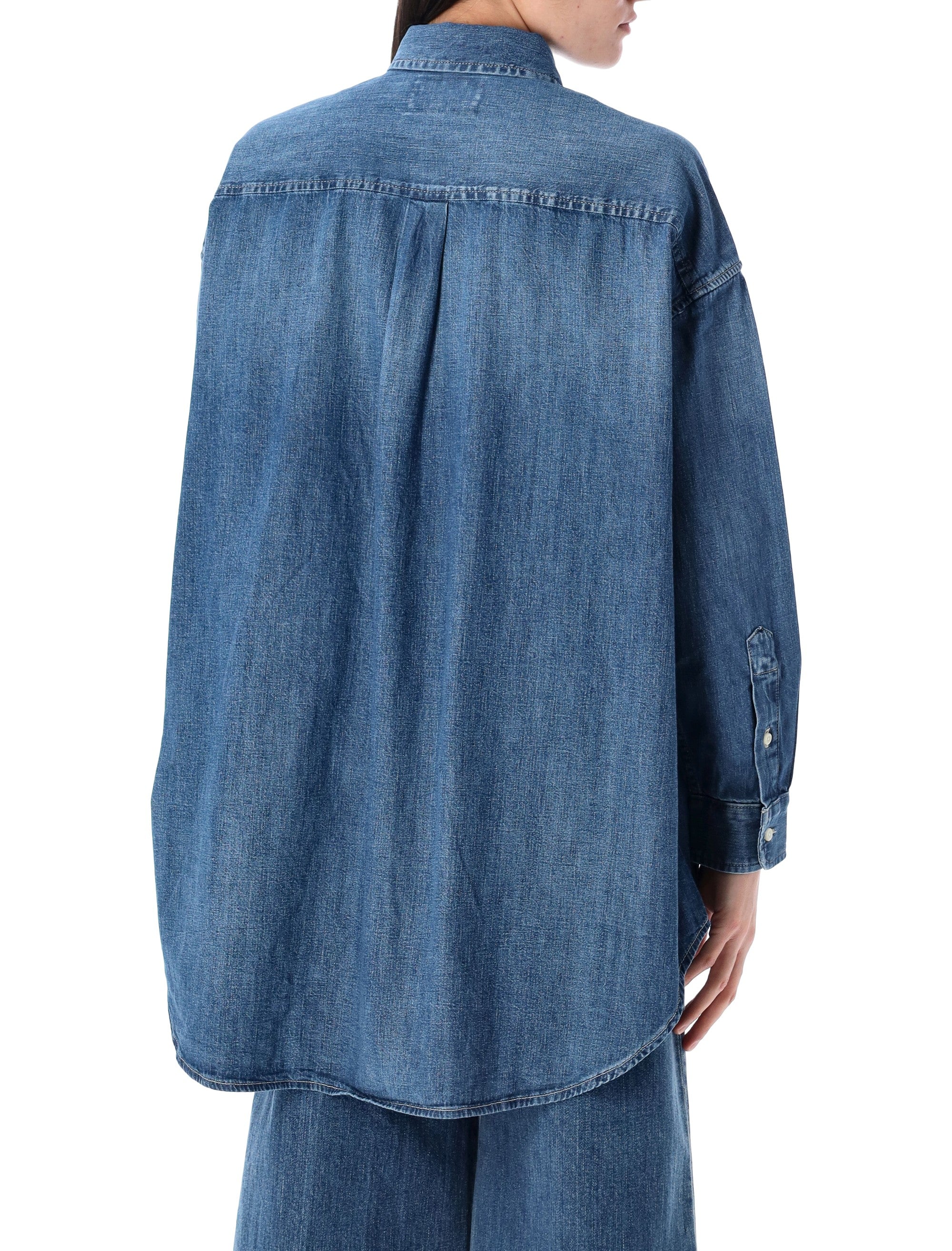 Polo Ralph Lauren denim overshirt Blue Wash Cotton Shirt