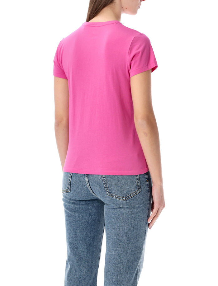 Polo Ralph Lauren classic cotton crewneck tee Accent Pink T-shirt