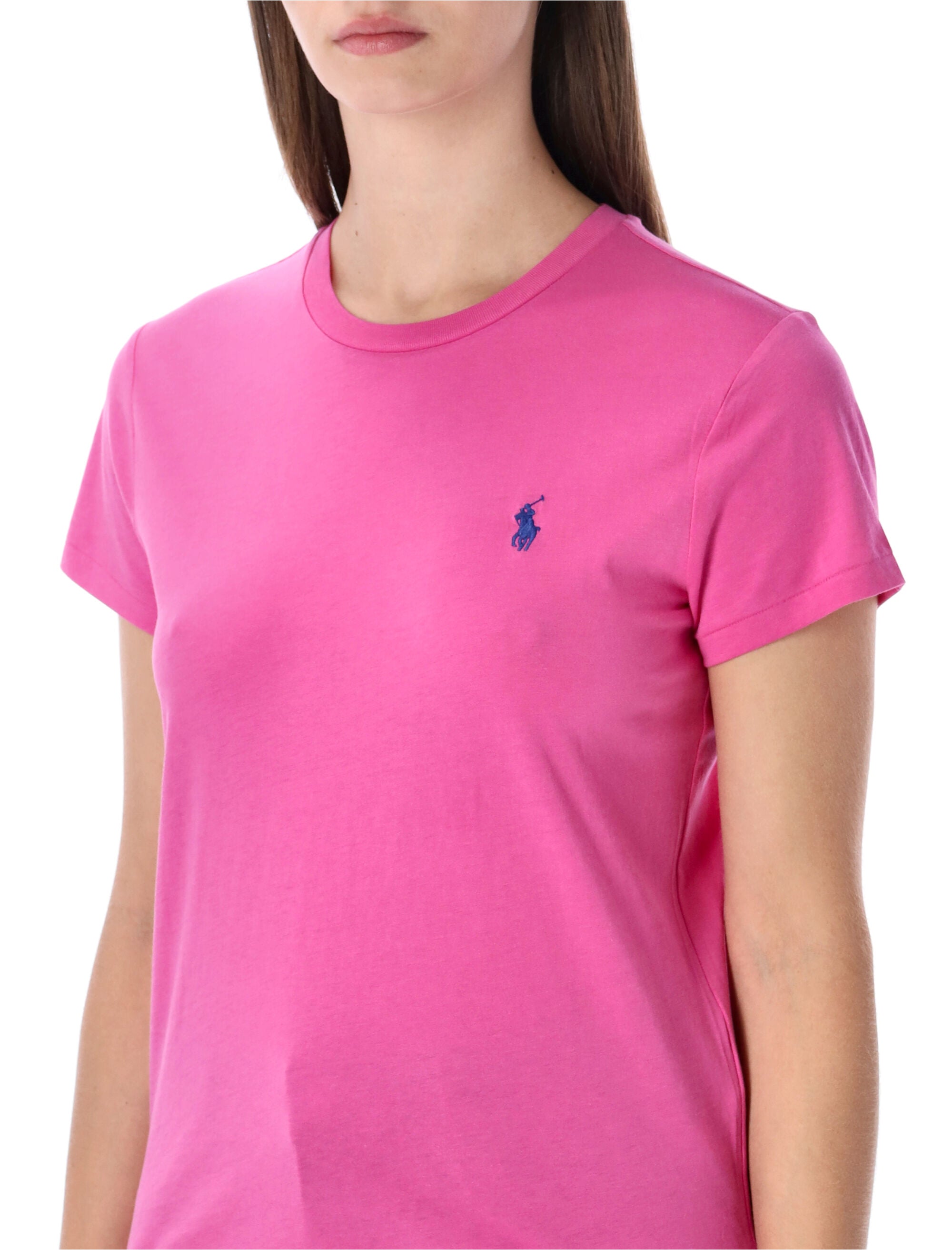 Polo Ralph Lauren classic cotton crewneck tee Accent Pink T-shirt