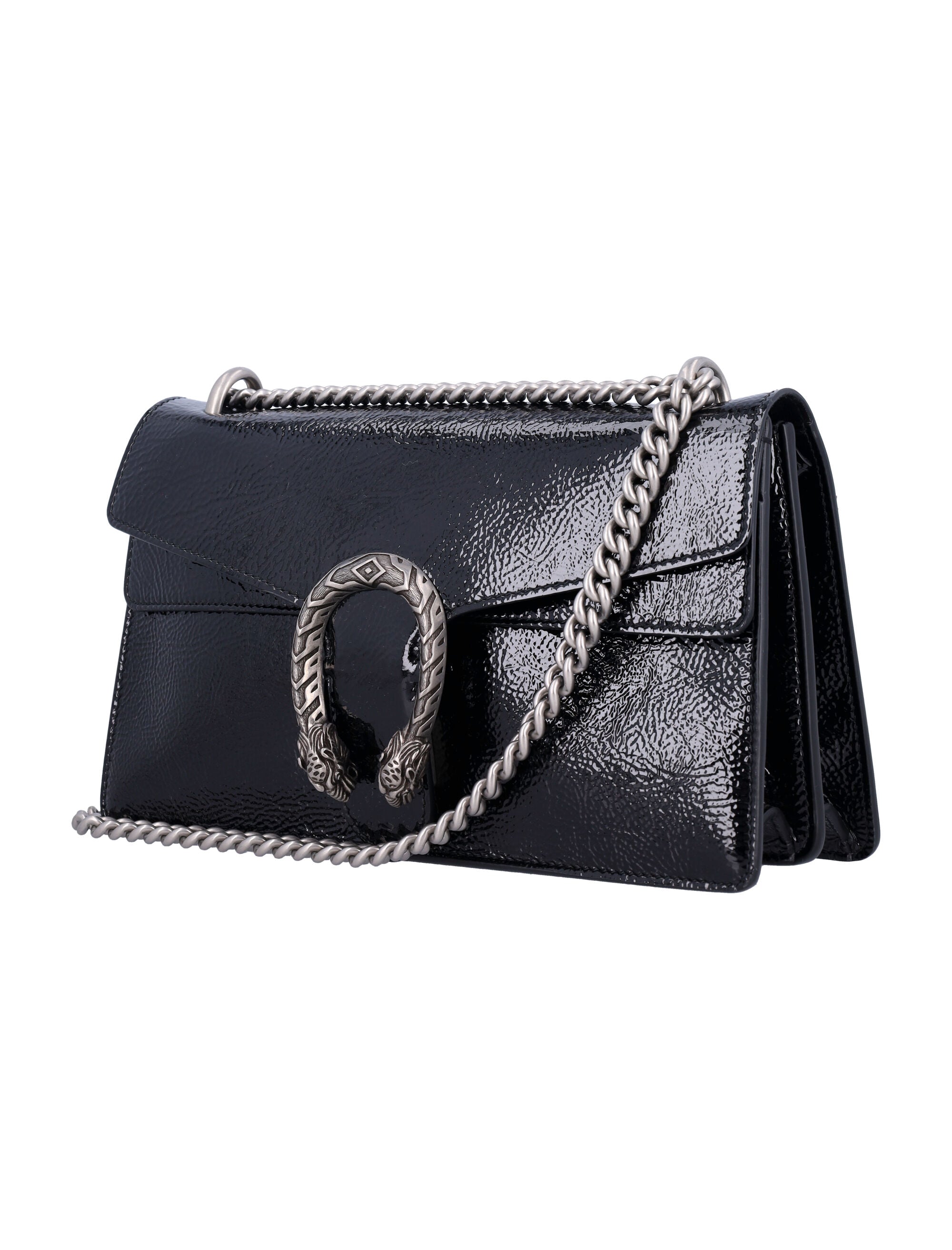 Dionysus medium shoulder bag Black Calf Skin