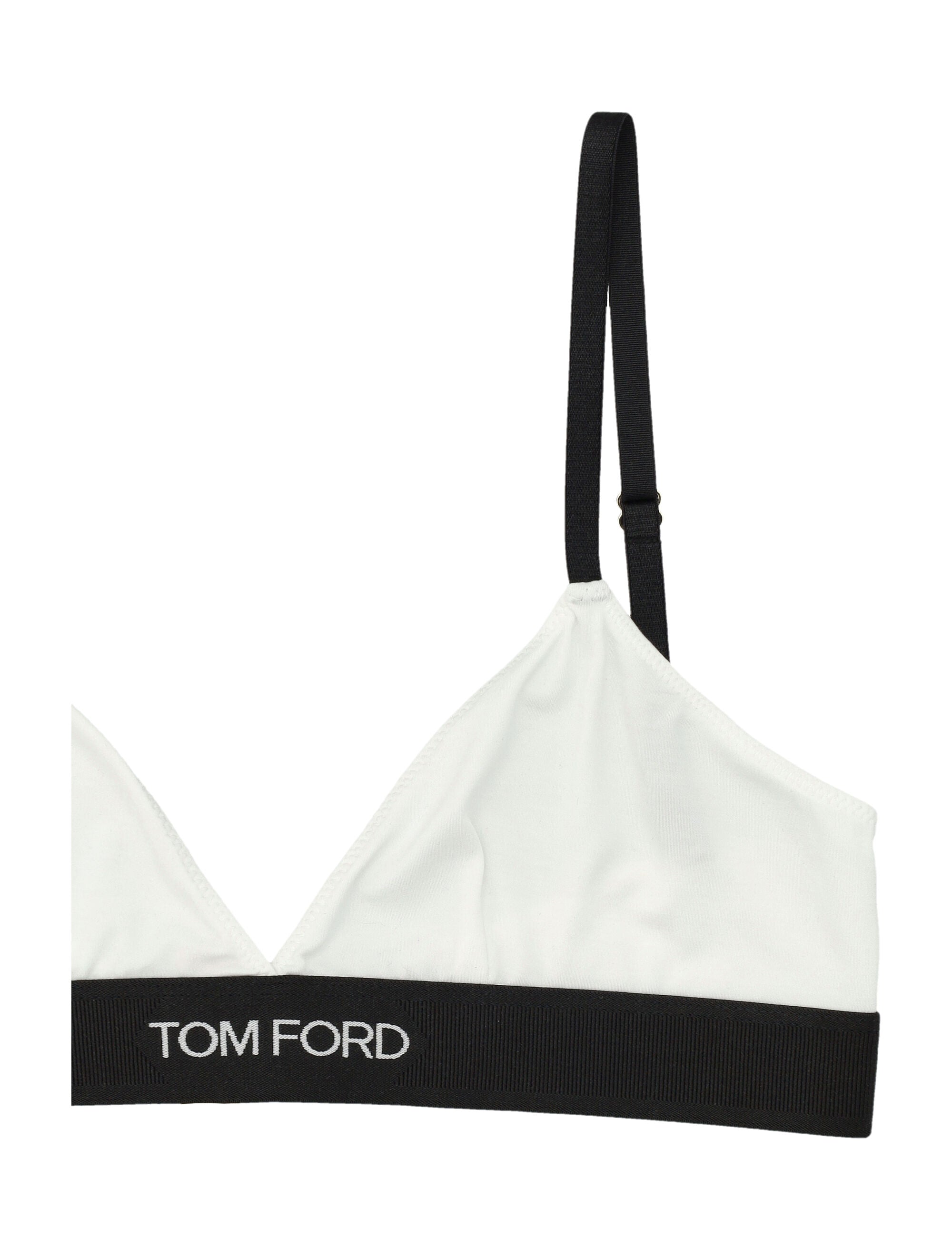 Tom Ford Signature Modal Bra White