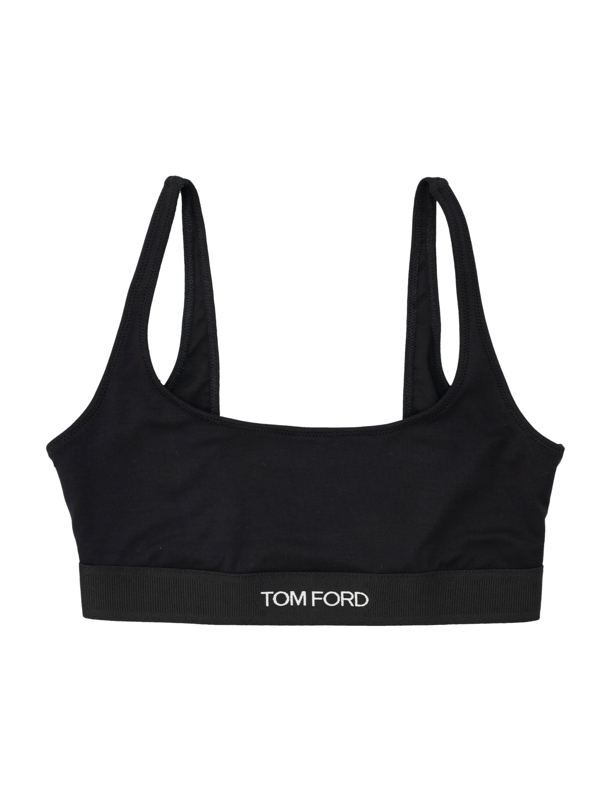 Tom Ford Signature Modal Bralette Black Bra